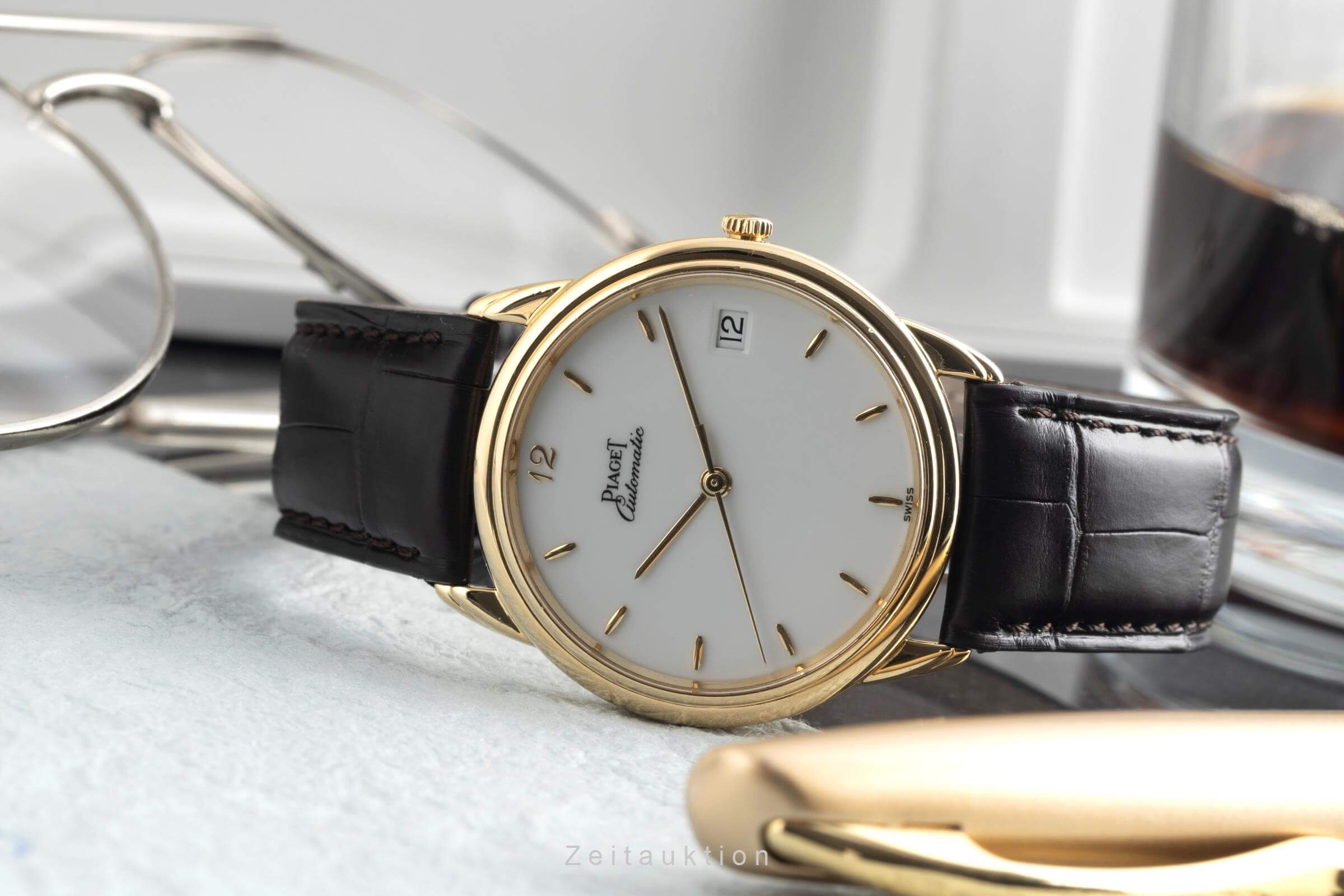 Piaget Gouverneur or 18 ct automatique montre pour hommes 15988  [2500413]