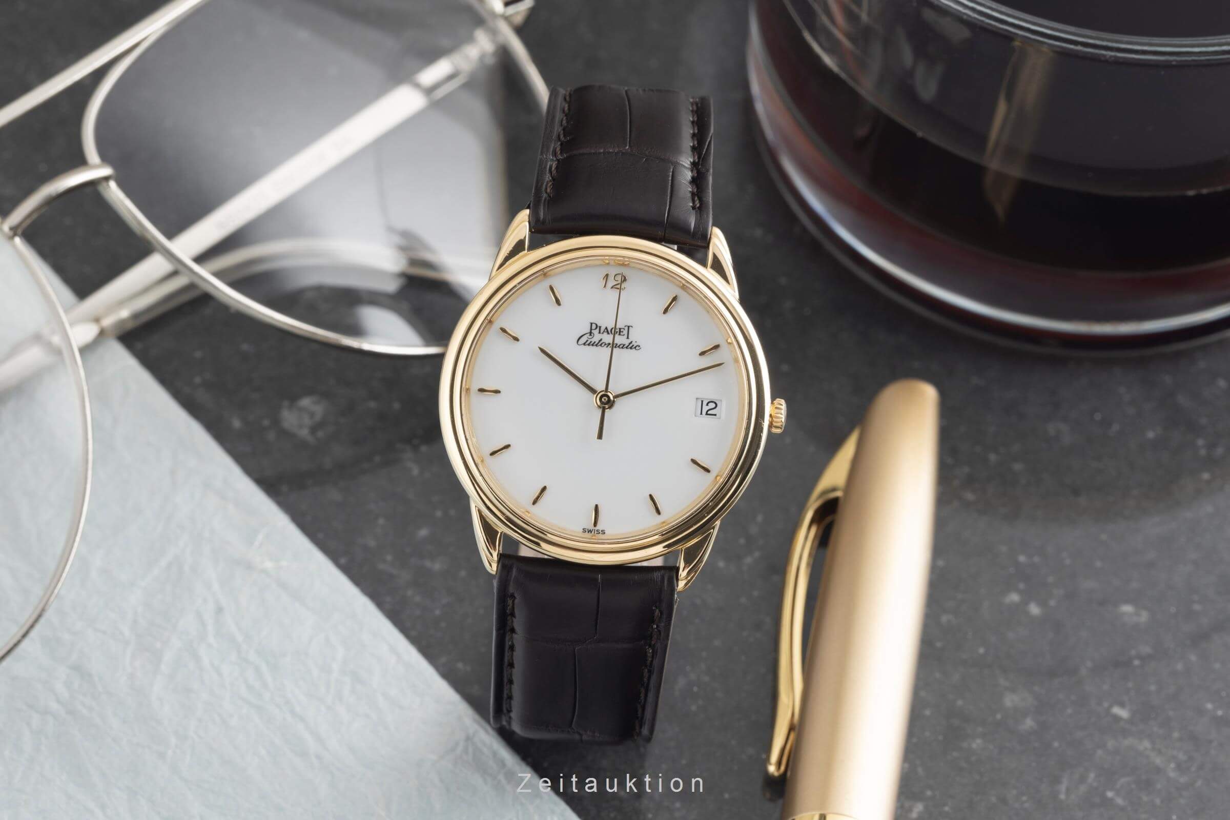 Piaget Gouverneur or 18 ct automatique montre pour hommes 15988  [2500413]