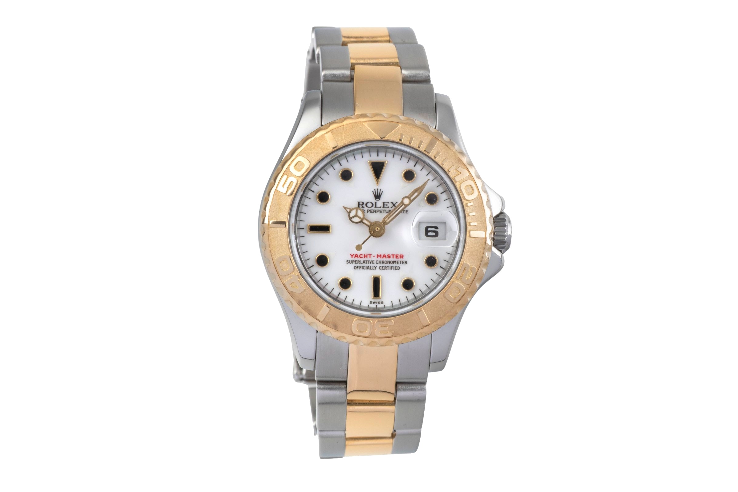 Rolex Yacht-Master steel / gold automatic women's watch 69623  [2500416]