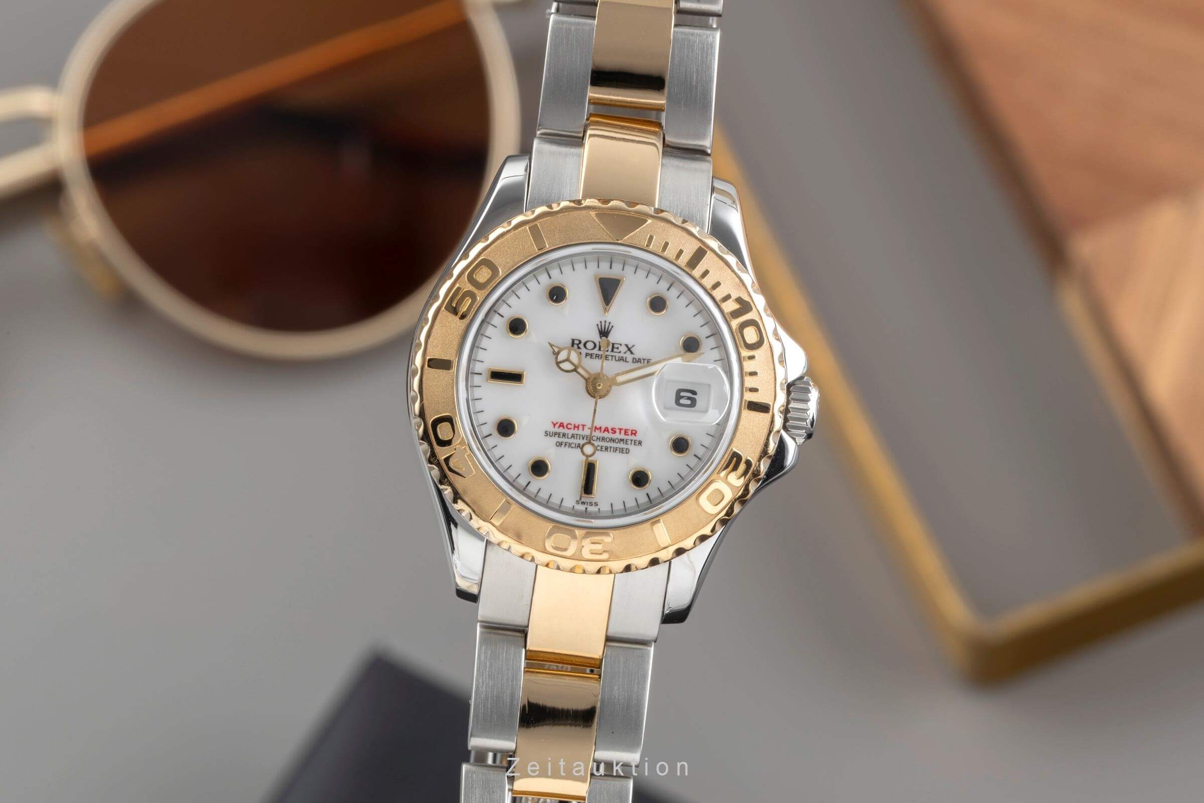 Rolex Yacht-Master steel / gold automatic women's watch 69623  [2500416]
