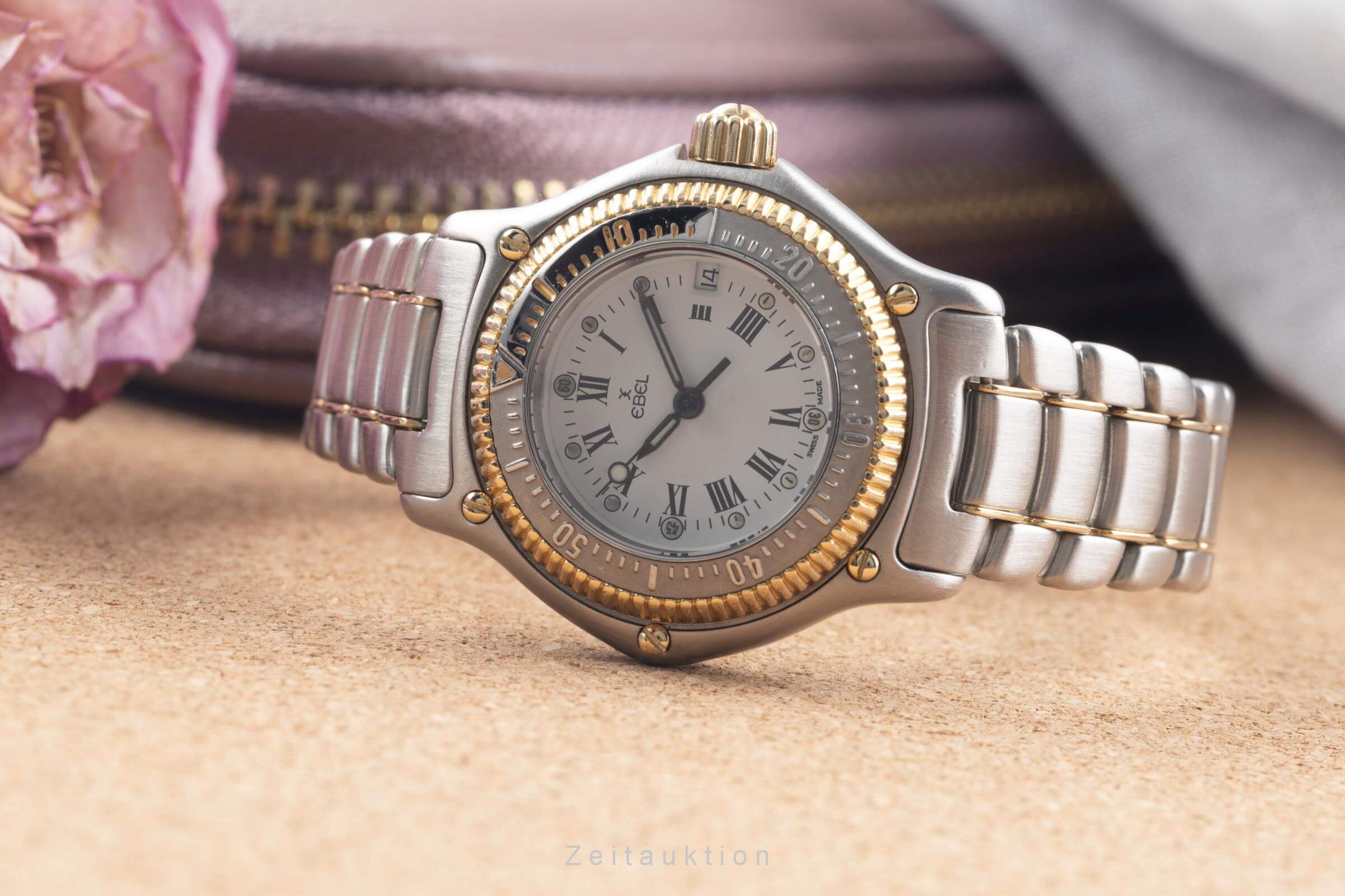 Ebel Discovery acero / oro cuarzo reloj para damas  183912  [2500429]