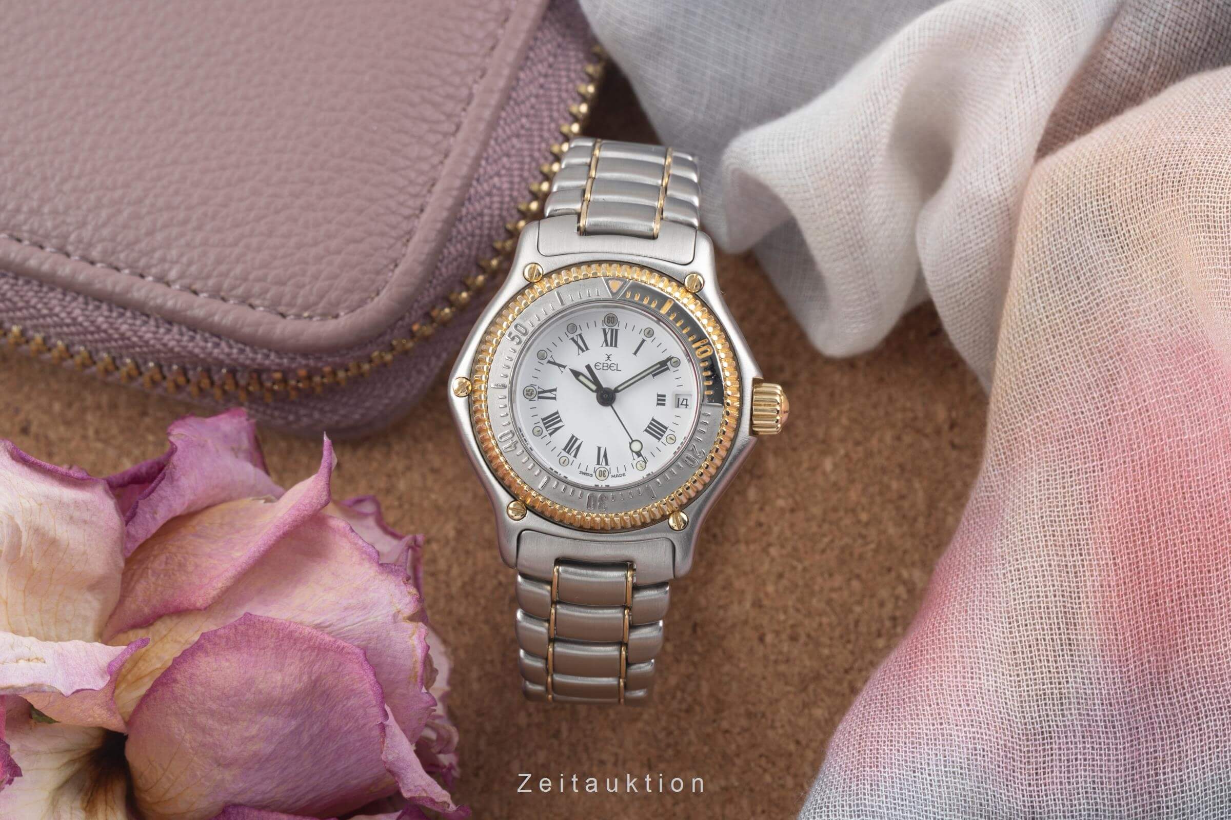 Ebel Discovery acero / oro cuarzo reloj para damas  183912  [2500429]