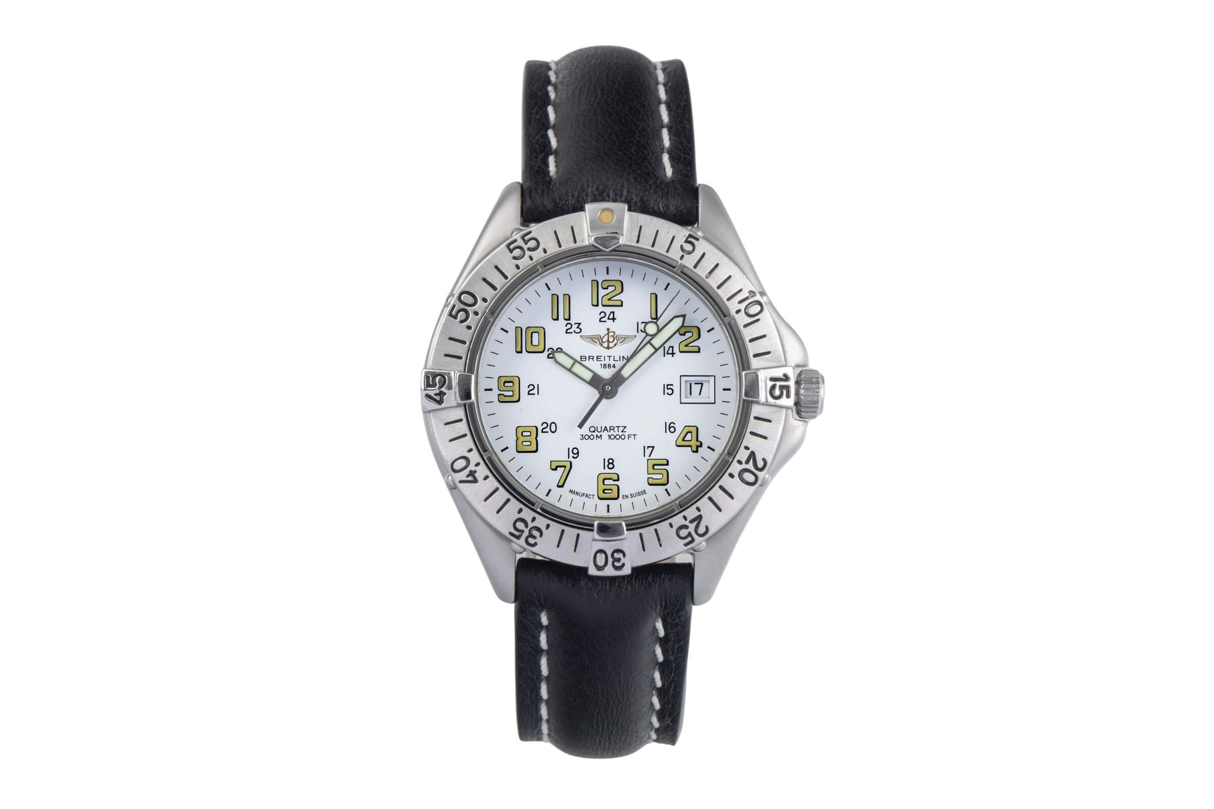 Breitling Colt acier quartz montre pour hommes A57035  [2500430]