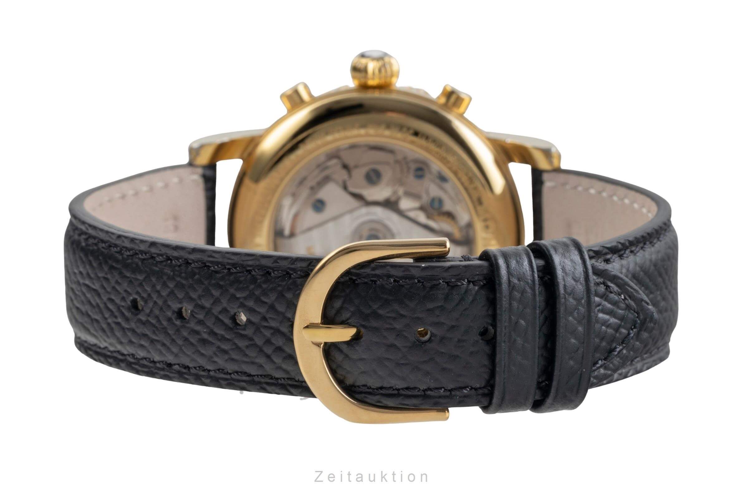 Montblanc Meisterstück chronograph gold-plated automatic men's watch 7001  [2500431]