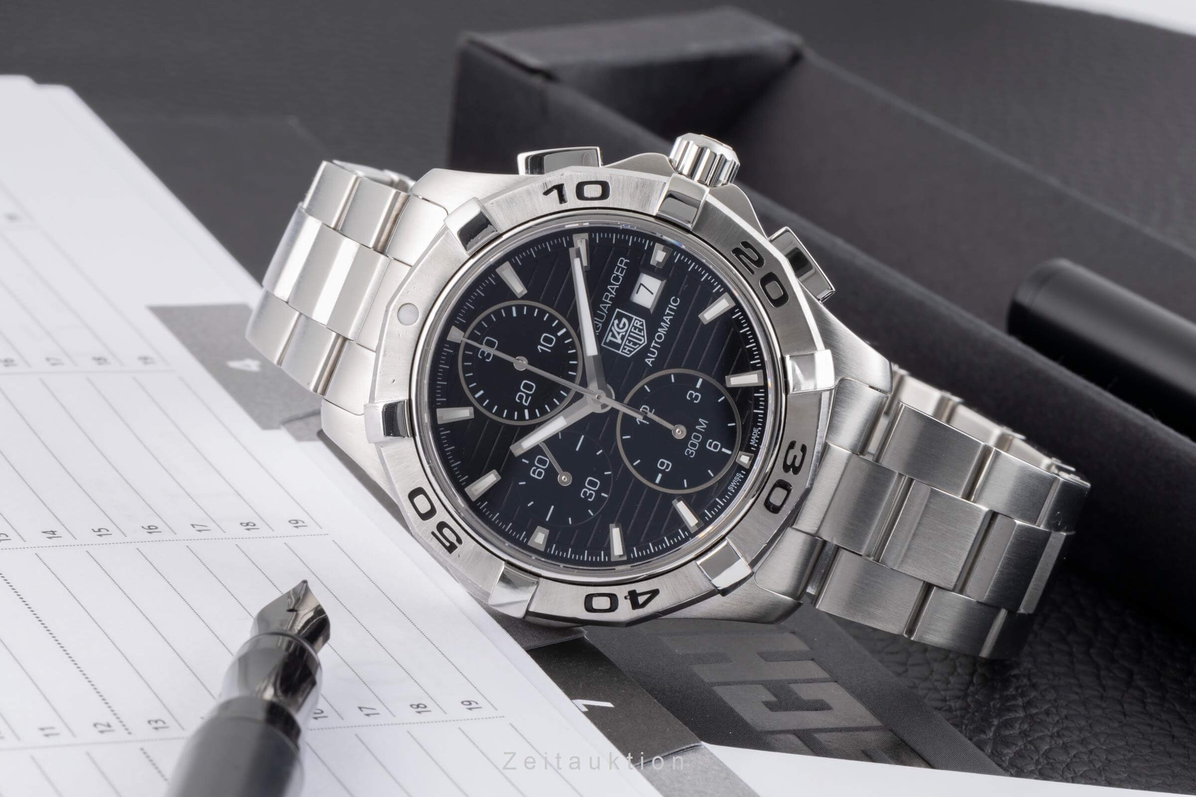 Tag Heuer Aquaracer chronograph steel automatic Kal. 16 Ref