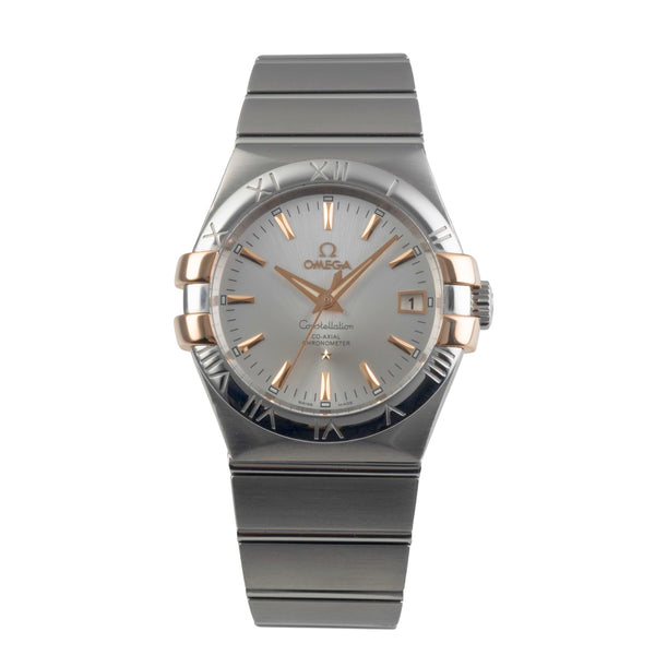 Omega Constellation acciaio / oro automatismo orologio da uomo 123.20.35.20.02.003  [2500439]