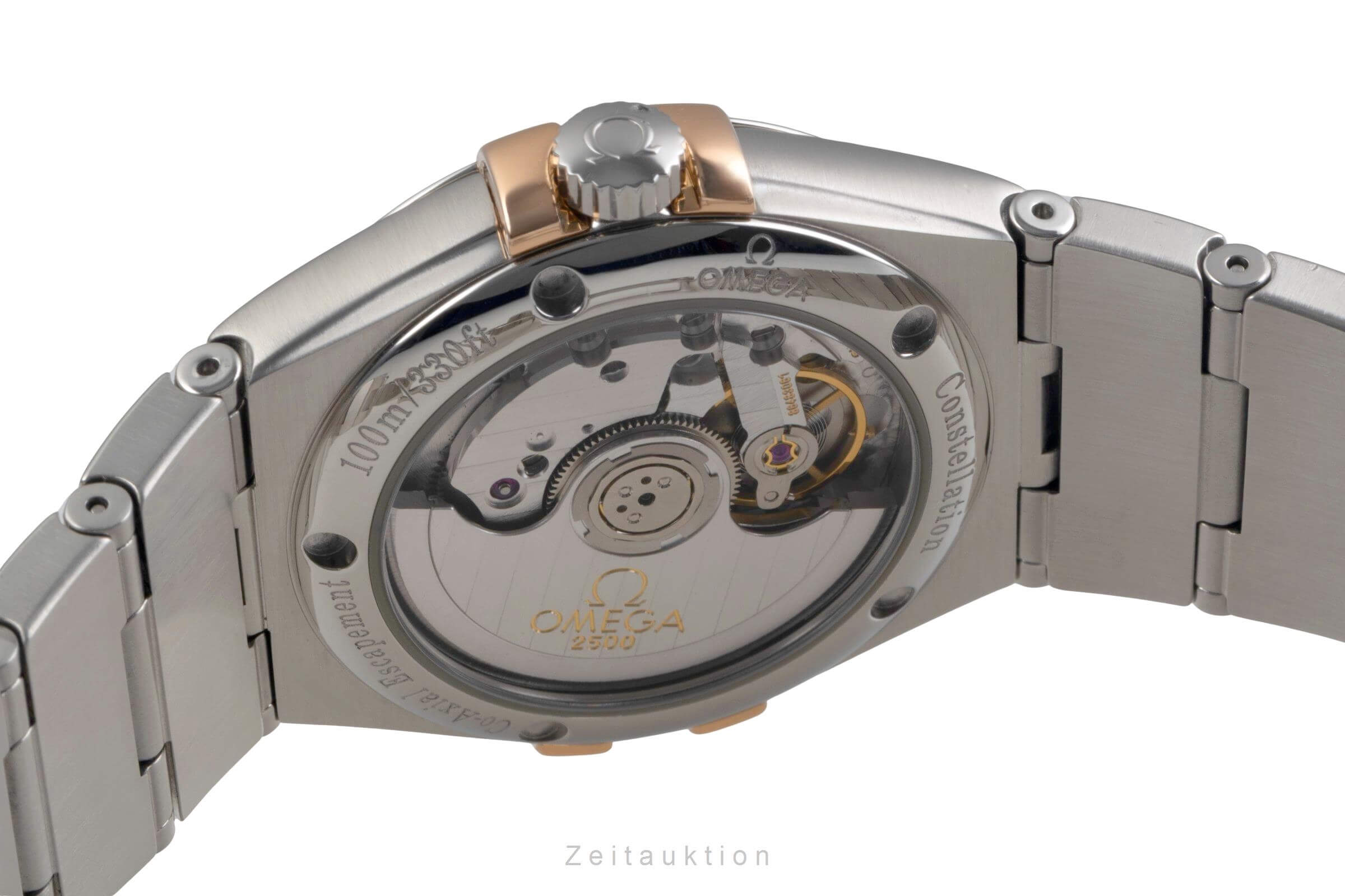 Omega Constellation acciaio / oro automatismo orologio da uomo 123.20.35.20.02.003  [2500439]