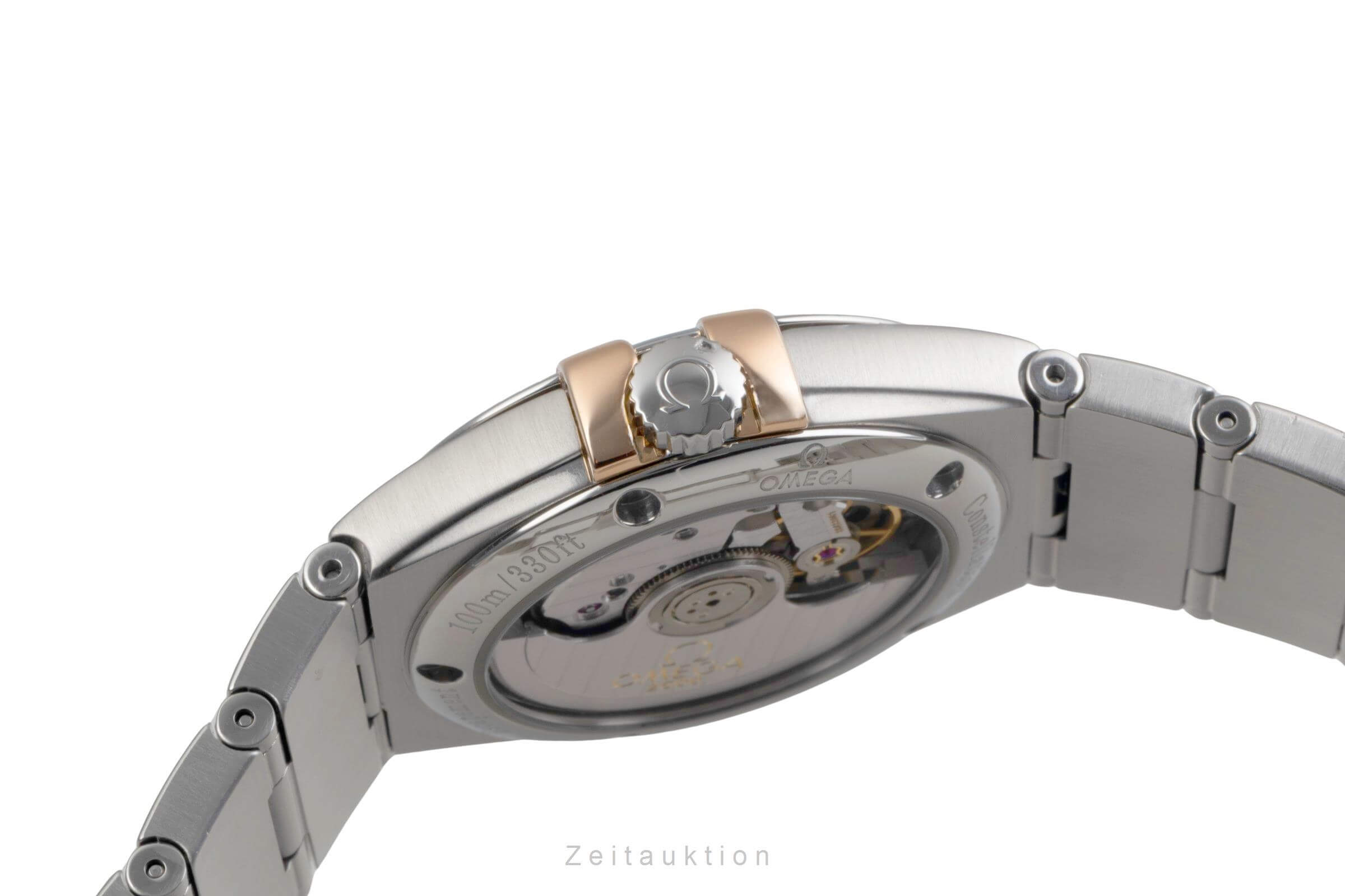 Omega Constellation acciaio / oro automatismo orologio da uomo 123.20.35.20.02.003  [2500439]