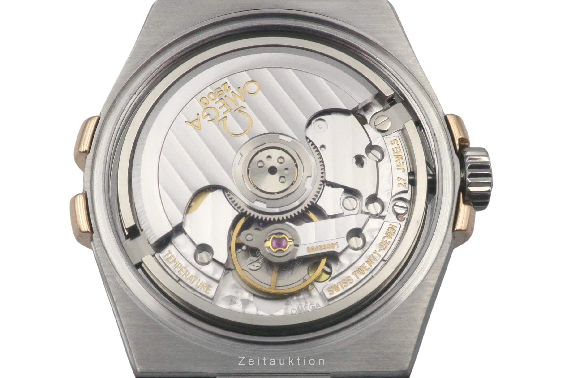 Omega Constellation acciaio / oro automatismo orologio da uomo 123.20.35.20.02.003  [2500439]