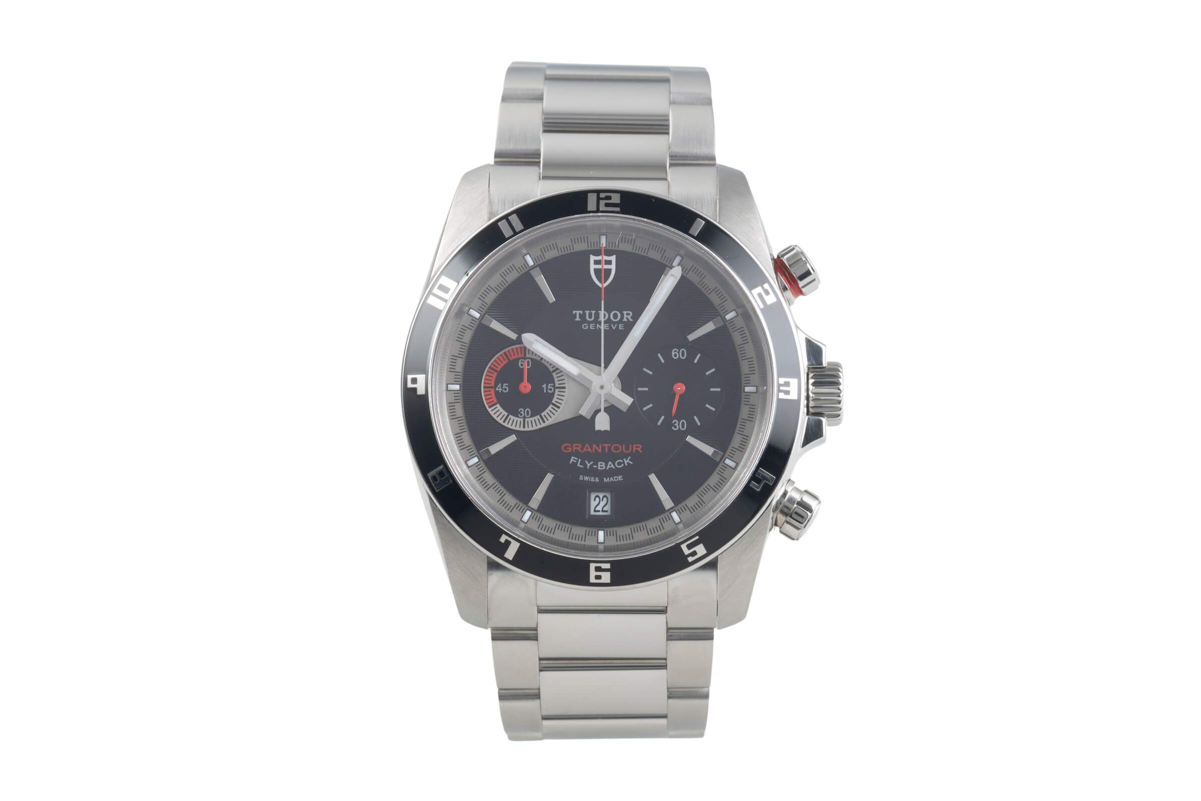 Tudor Grantour Chronograph Fly-Back Stahl Automatik Herrenuhr Ref. 20550 [2500455]