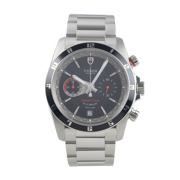 Tudor Grantour Chronograph Fly-Back Stahl Automatik Herrenuhr Ref. 20550 [2500455]