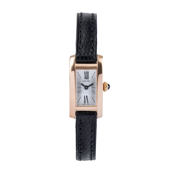 Cartier Tank oro 18 ct quarzo orologio da donna W1537338 2593 LP: 8300EUR  [2500457]