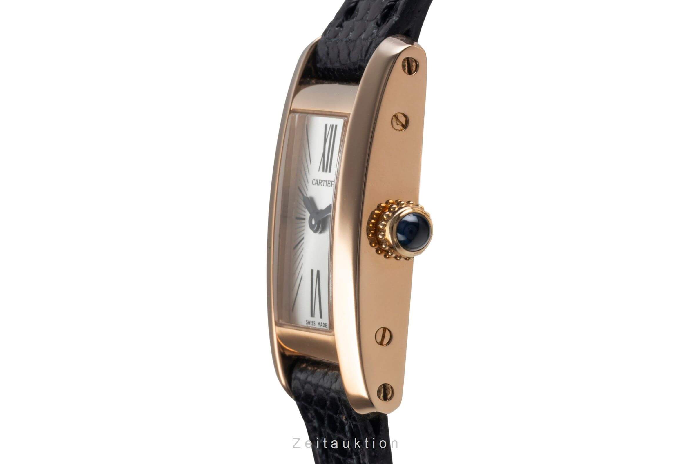Cartier Tank oro 18 ct quarzo orologio da donna W1537338 2593 LP: 8300EUR  [2500457]