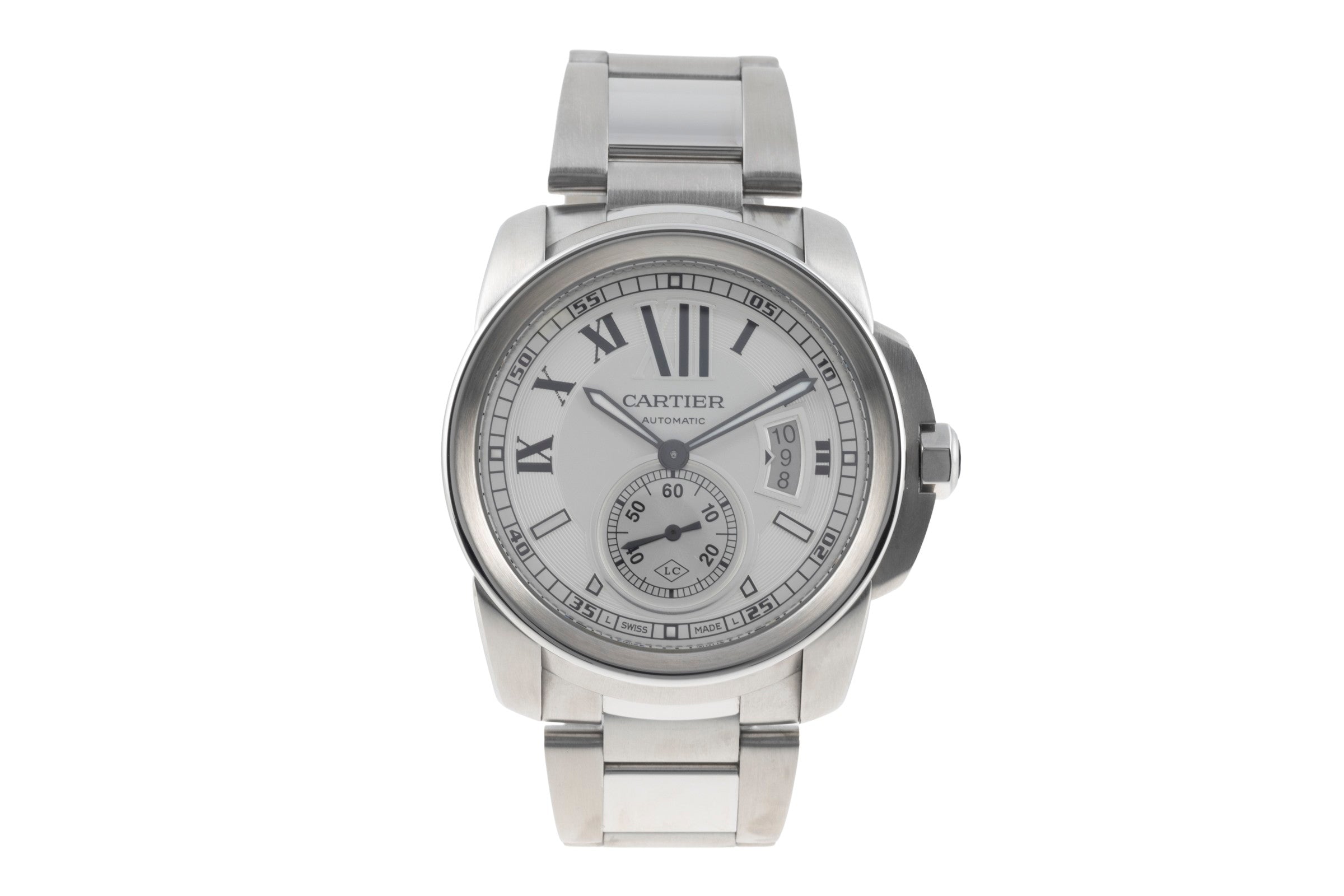 Cartier Calibre de Cartier steel automatic Kal. 1904-PS MC Ref