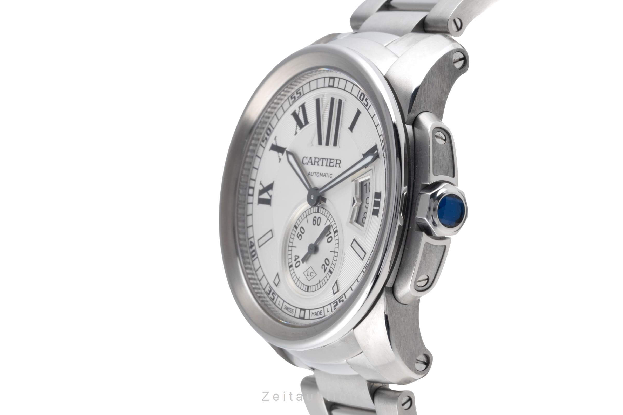 Cartier Calibre de Cartier acero automático reloj para caballeros W7100015  [2500466]