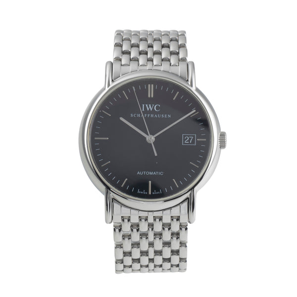 IWC Portofino acier automatique montre pour hommes IW353304 LP: 7300EUR  [2500478]