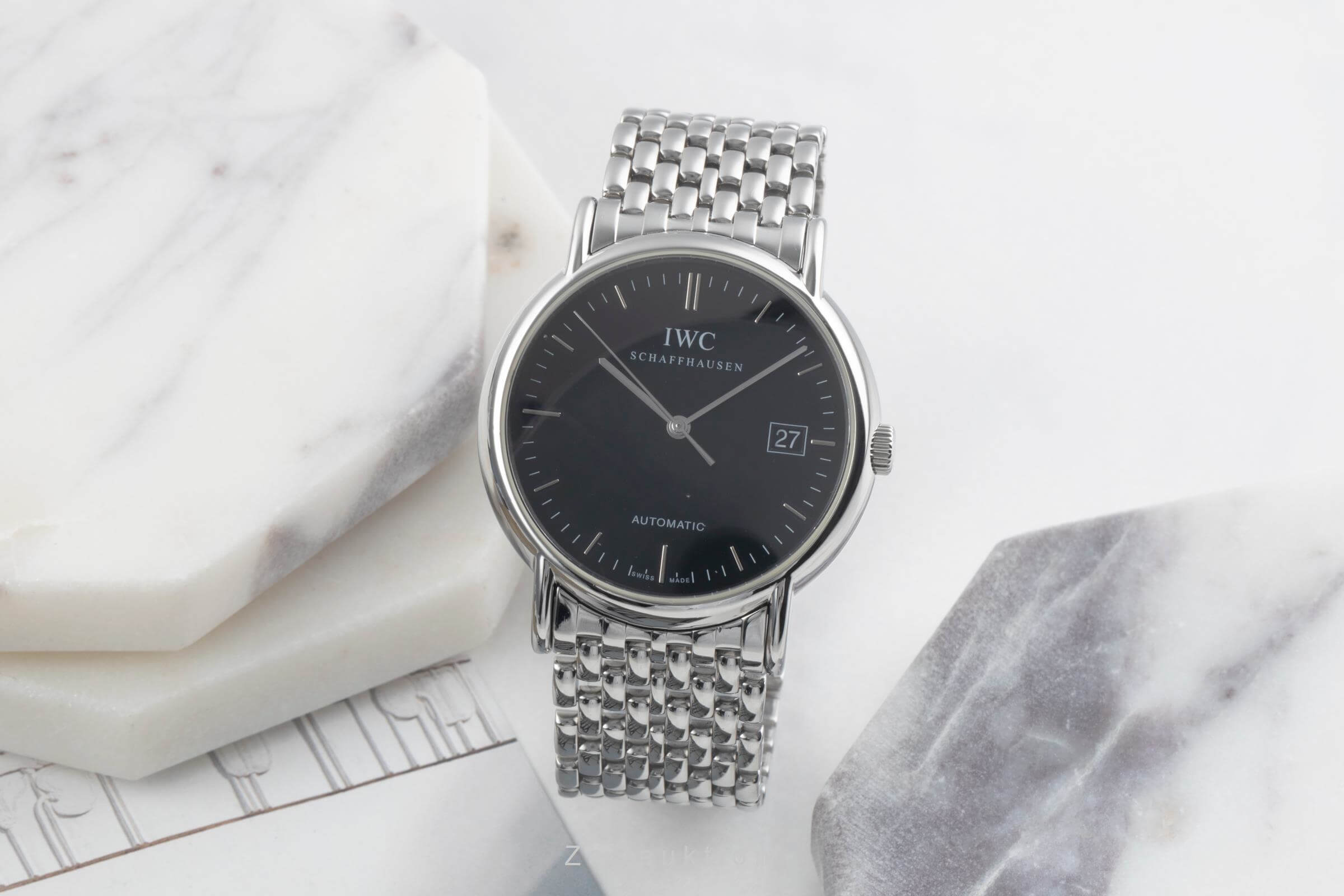 IWC Portofino acier automatique montre pour hommes IW353304 LP: 7300EUR  [2500478]