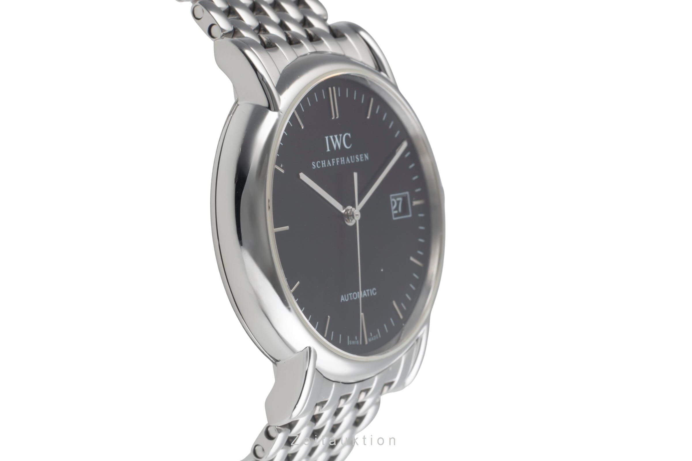 IWC Portofino acier automatique montre pour hommes IW353304 LP: 7300EUR  [2500478]