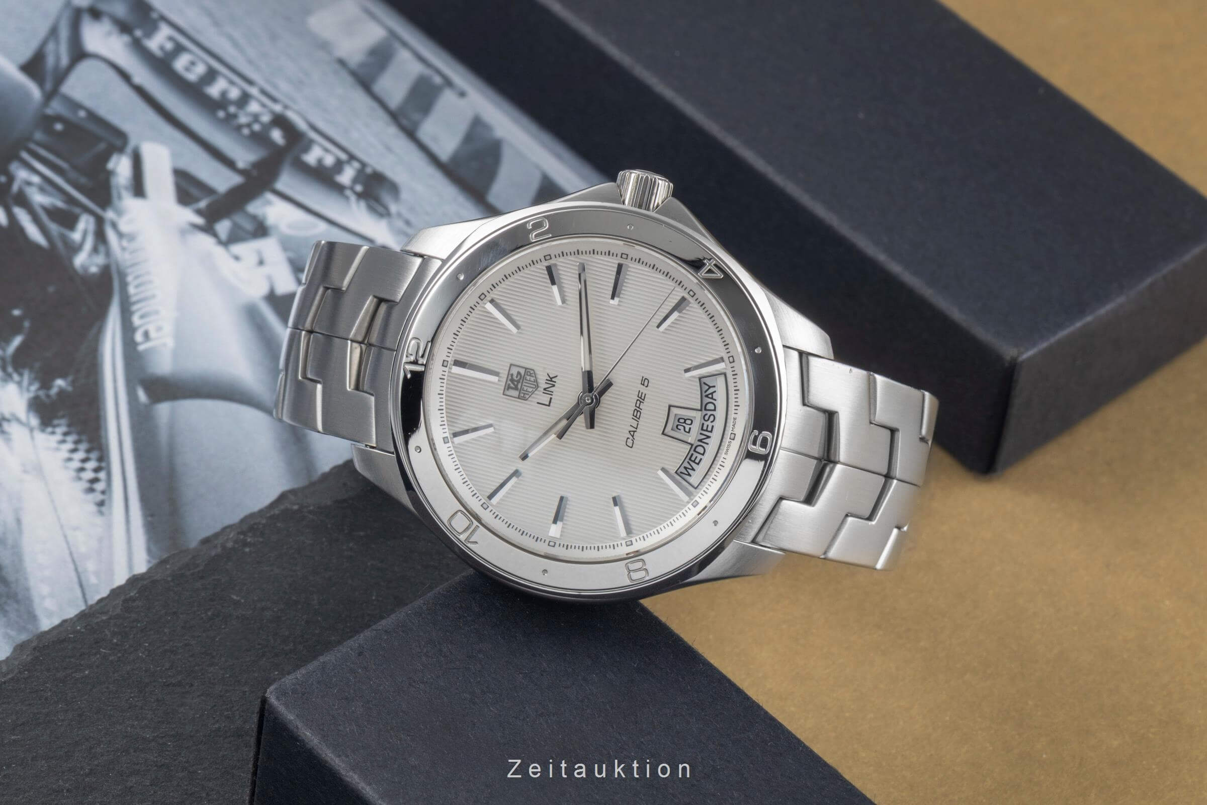 ソ*ァ様 TAG Heuer 腕時計　ジャンク Tag Heuer Link steel automatic Kal. 5 Ref. WAT2011 | 2500484