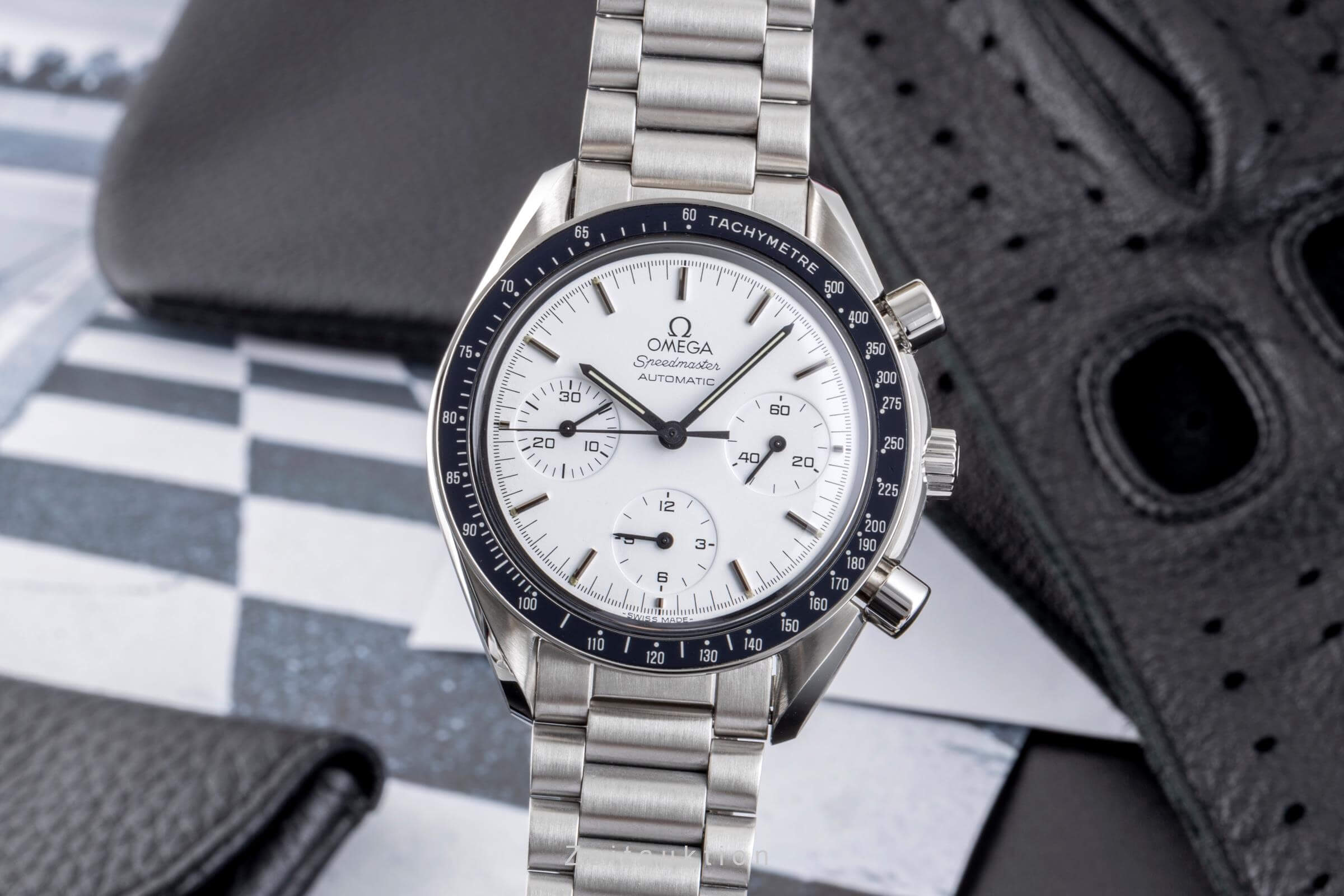 Omega Speedmaster Reduced Albino Chronograph Automatik Herrenuhr 3510.20.00 [2500490]