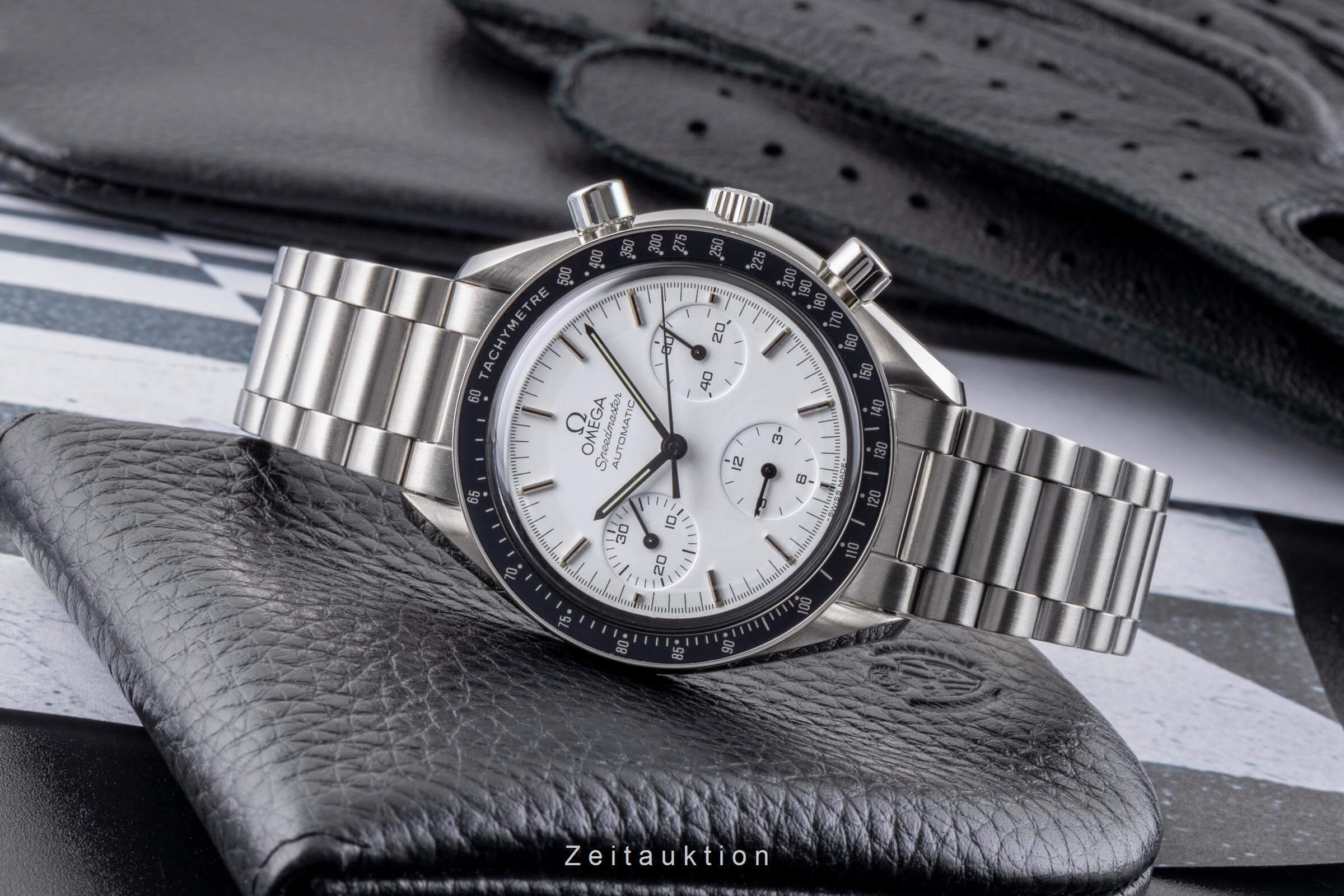 Omega Speedmaster Reduced Albino Chronograph Automatik Herrenuhr 3510.20.00 [2500490]