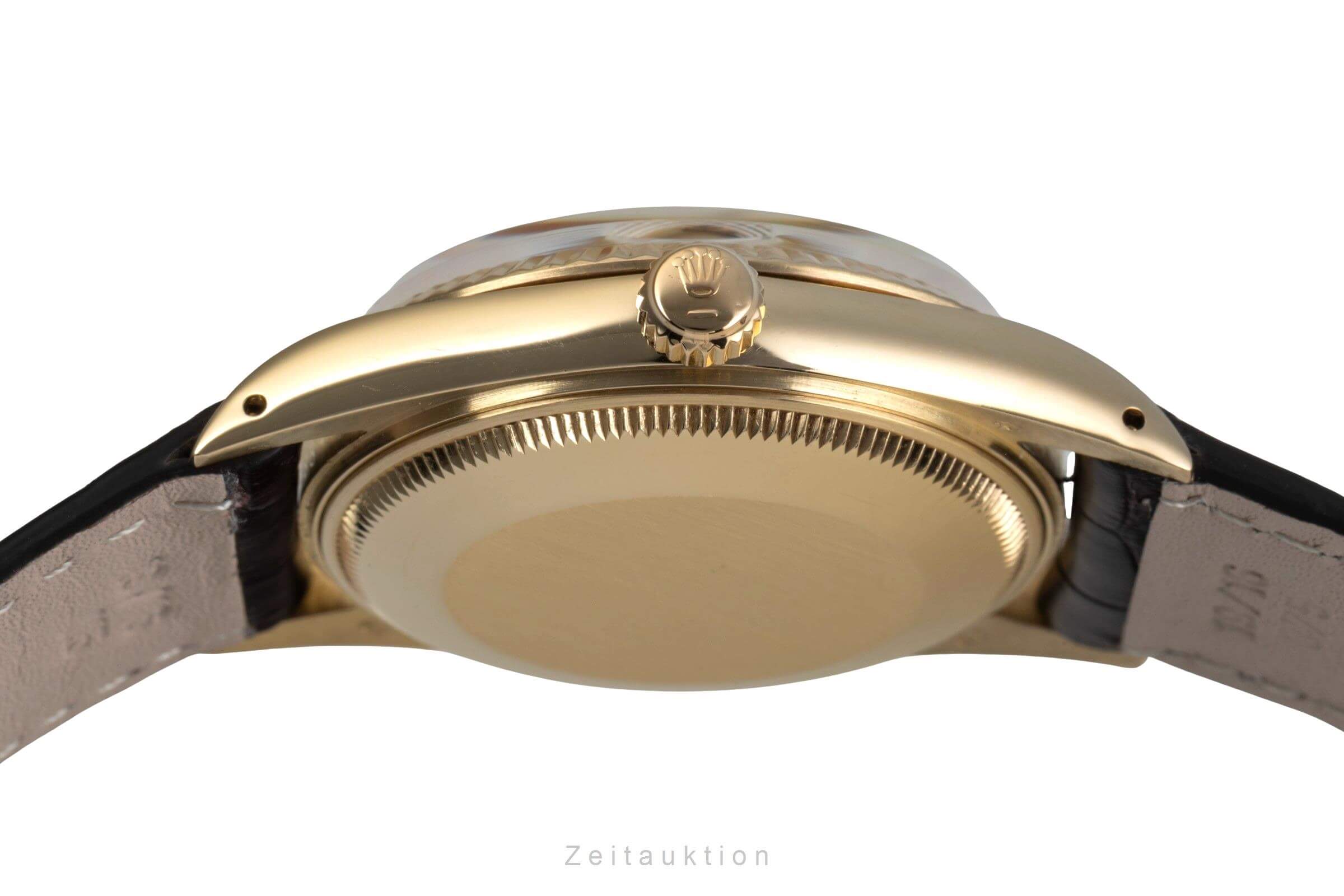 Rolex Date oro giallo 14 ct automatismo orologio da uomo 15037 Vintage  [2500495]