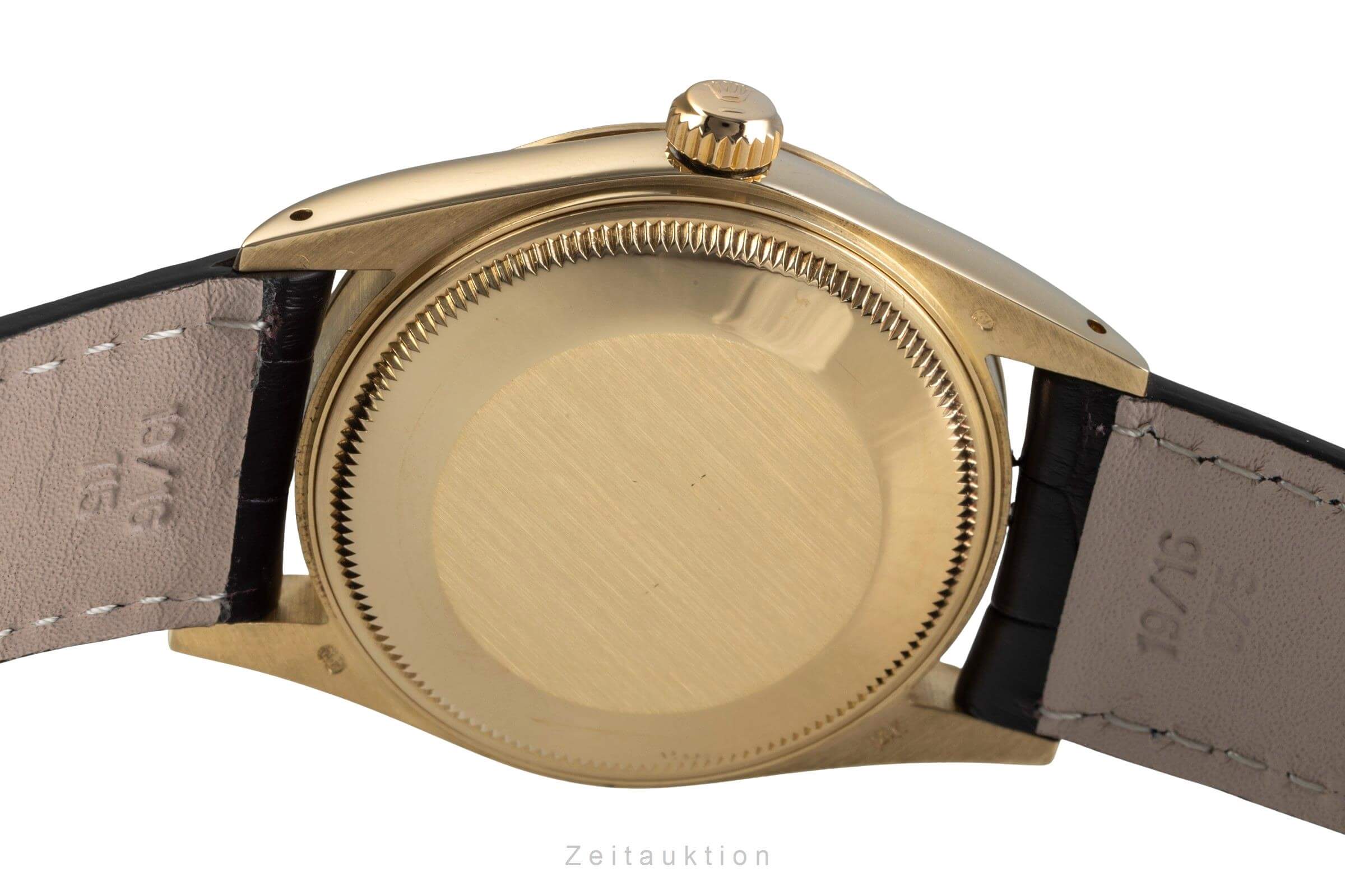 Rolex Date oro giallo 14 ct automatismo orologio da uomo 15037 Vintage  [2500495]