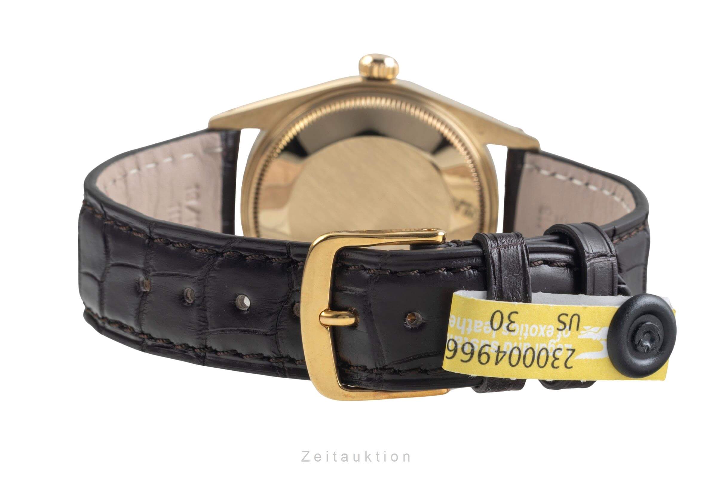 Rolex Date oro giallo 14 ct automatismo orologio da uomo 15037 Vintage  [2500495]