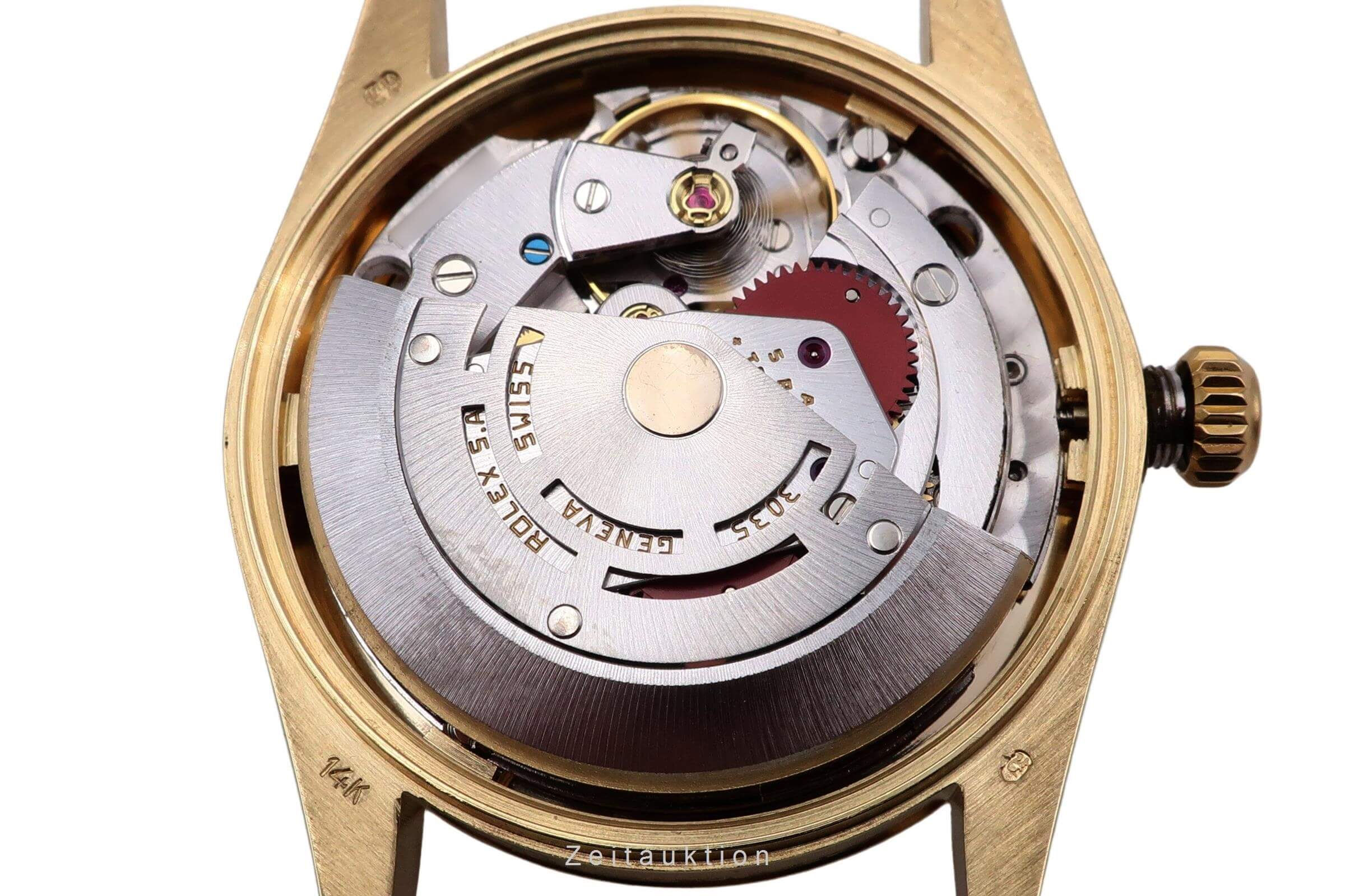 Rolex Date oro giallo 14 ct automatismo orologio da uomo 15037 Vintage  [2500495]