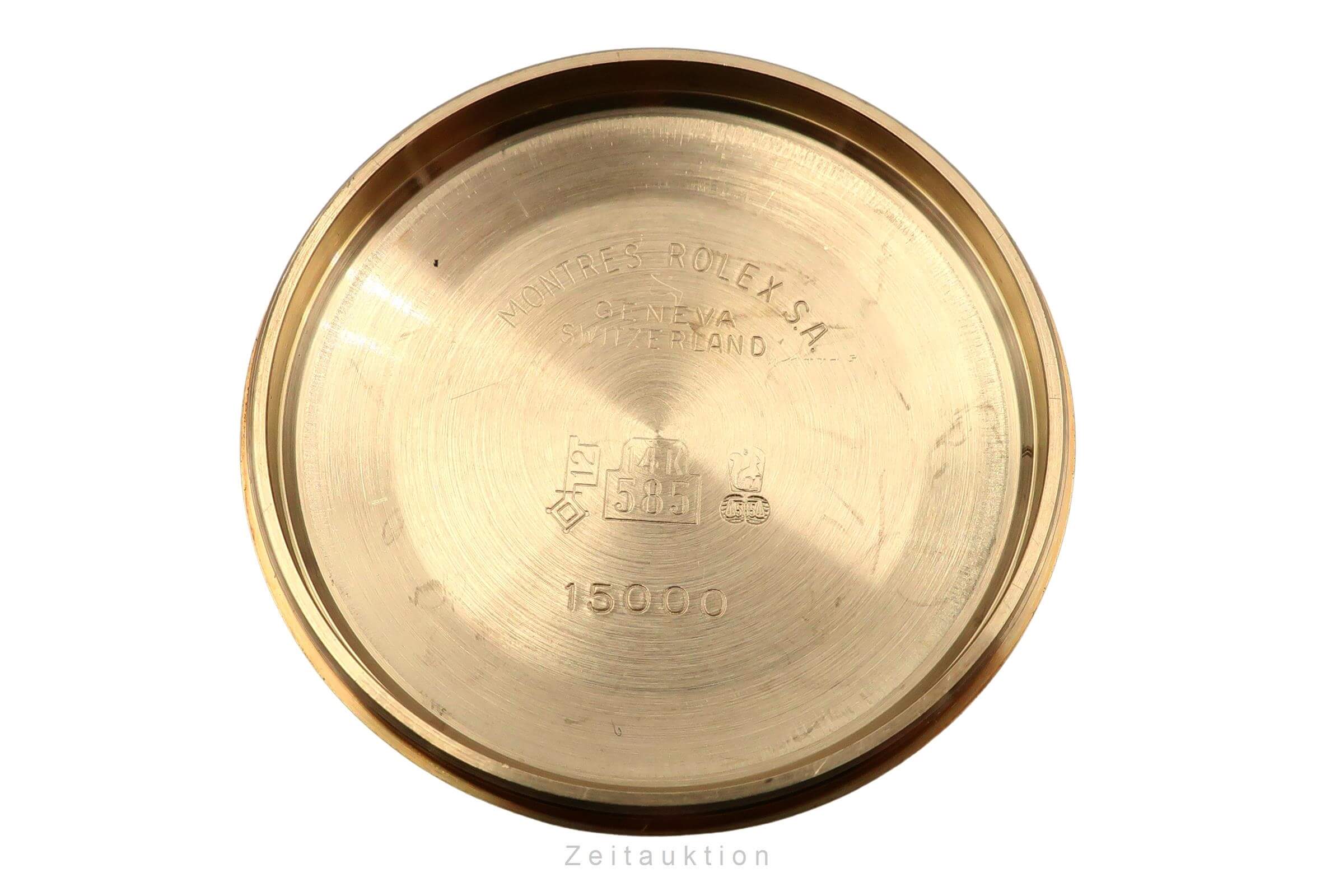 Rolex Date oro giallo 14 ct automatismo orologio da uomo 15037 Vintage  [2500495]