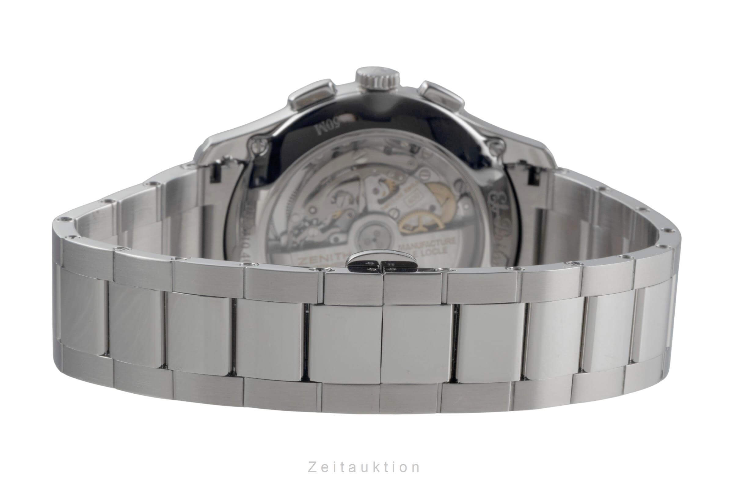 Zenith Captain chronograph steel automatic men's watch 03.2110.400/01.C498 LP: 12300EUR  [2500498]