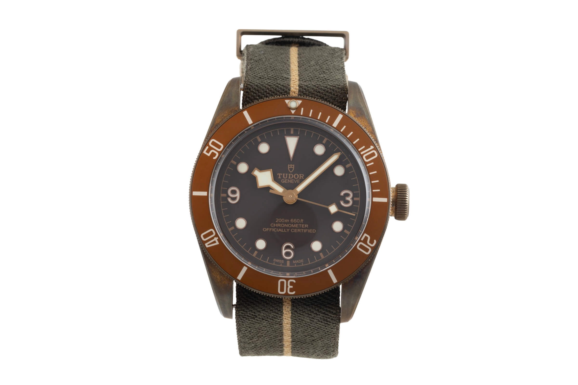 Tudor Heritage Black Bay Bronze Automatik Herrenuhr Ref. 79250B B&P 2018 [2500510]