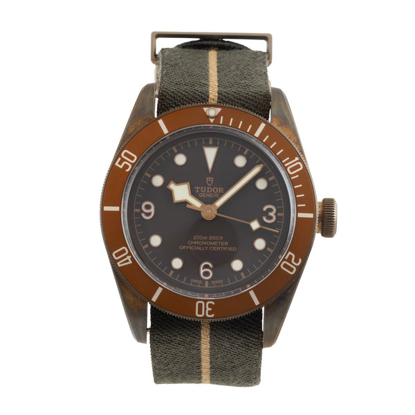 Tudor Heritage Black Bay Bronze Automatik Herrenuhr Ref. 79250B B&P 2018 [2500510]
