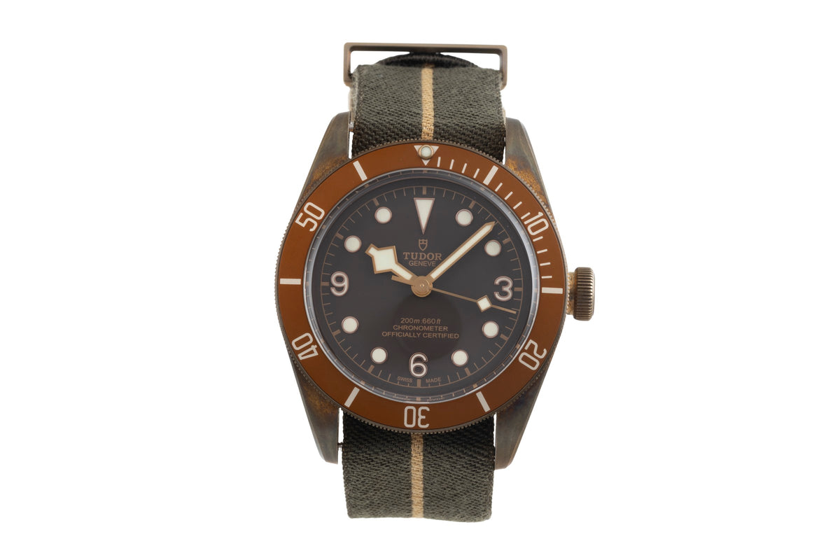 Tudor Black Bay bronze automatic men's watch 79250B  [2500510]