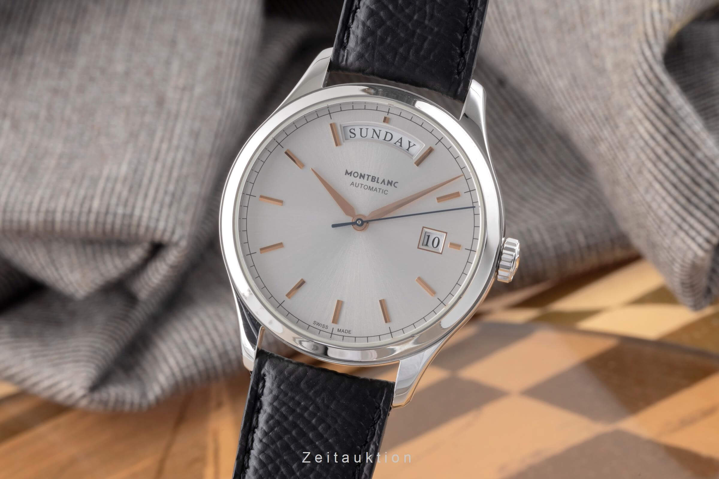 Montblanc Heritage acero automático reloj para caballeros 7469  [2500512]