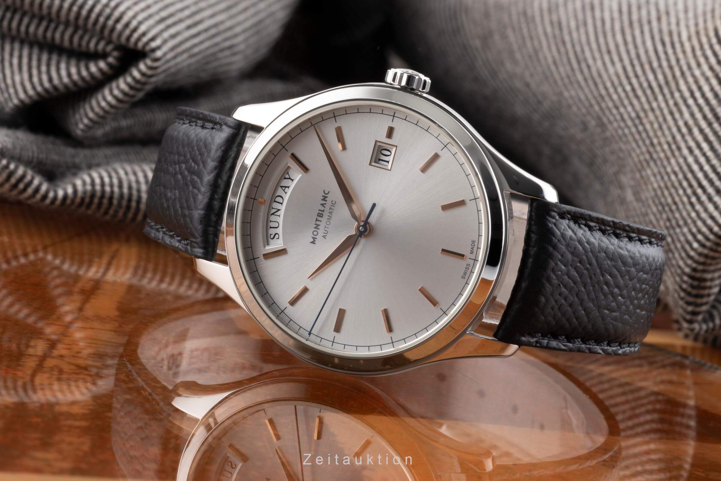 Montblanc Heritage acero automático reloj para caballeros 7469  [2500512]