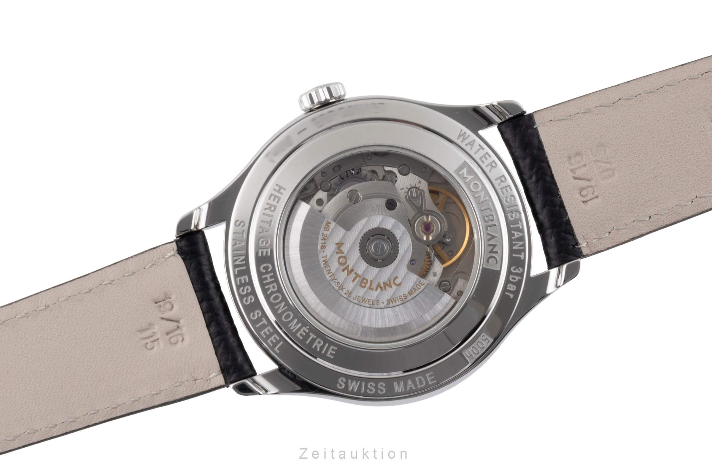 Montblanc Heritage acero automático reloj para caballeros 7469  [2500512]