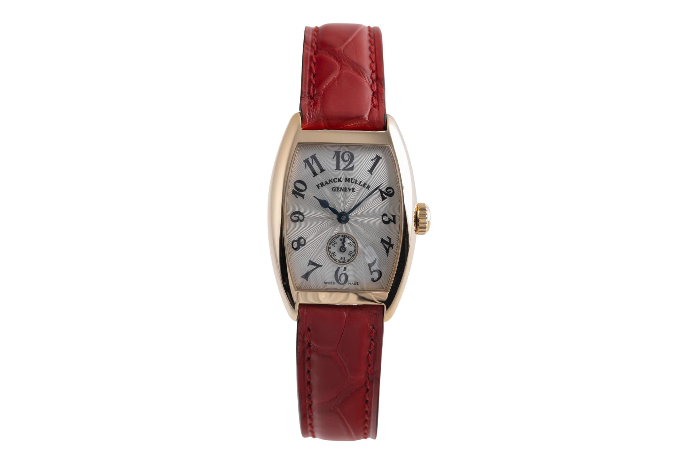 Franck Muller Cintree Curvex 18K Gold  Handaufzug Damenuhr Ref. 1752 S6  [2500519]