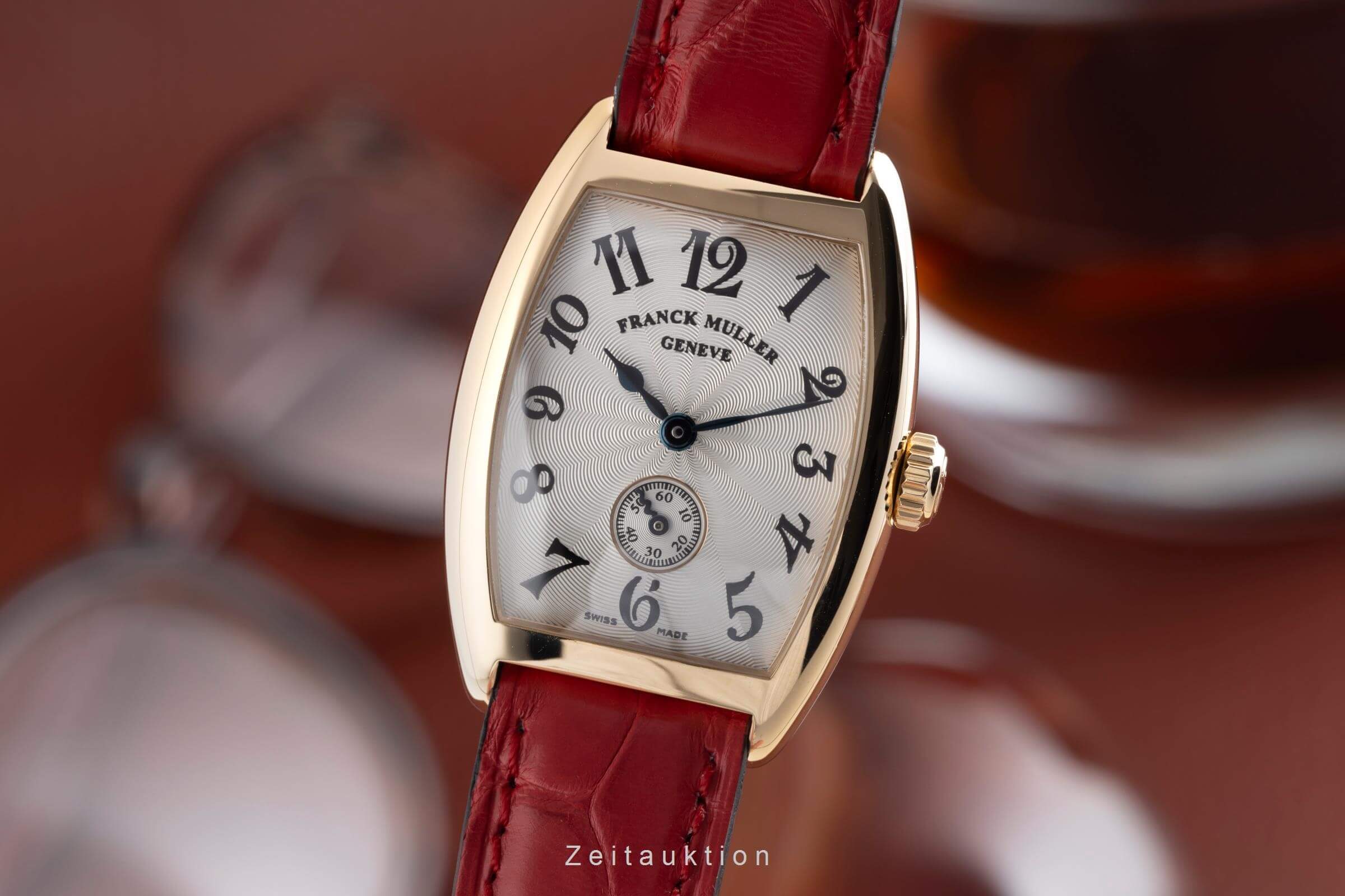Franck Muller Cintree Curvex 18K Gold  Handaufzug Damenuhr Ref. 1752 S6  [2500519]