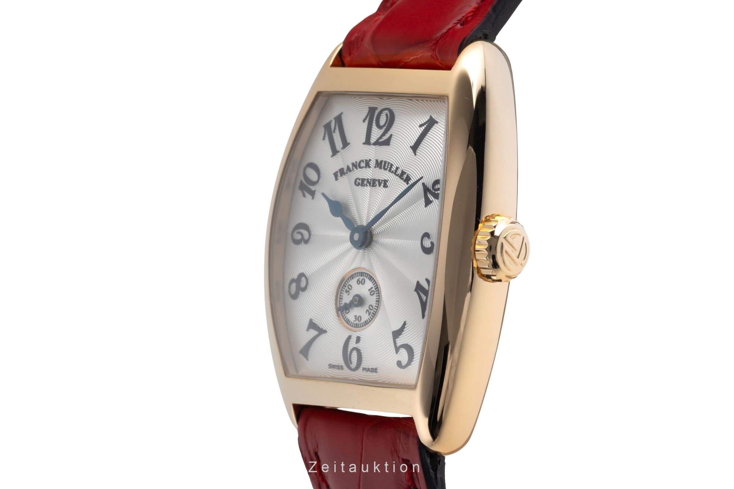 Franck Muller Cintree Curvex 18K Gold  Handaufzug Damenuhr Ref. 1752 S6  [2500519]