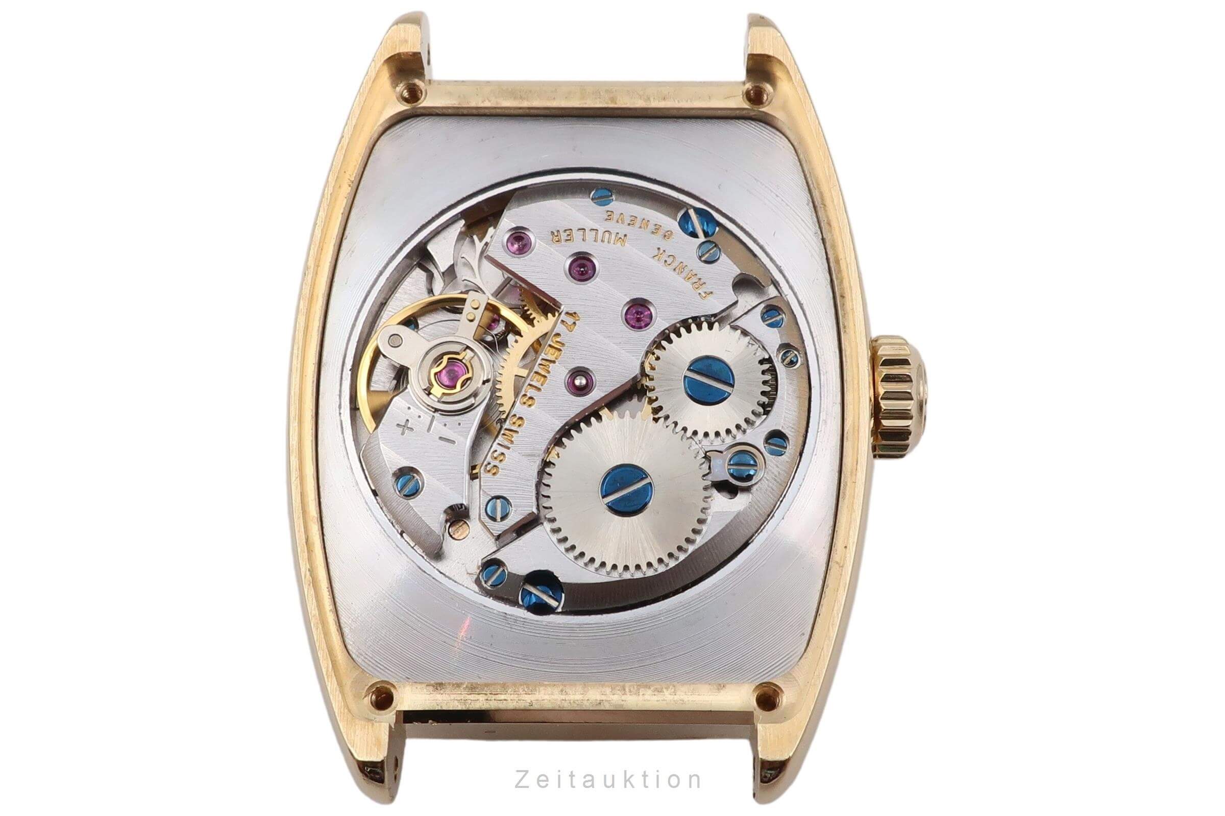 Franck Muller Cintree Curvex 18K Gold  Handaufzug Damenuhr Ref. 1752 S6  [2500519]