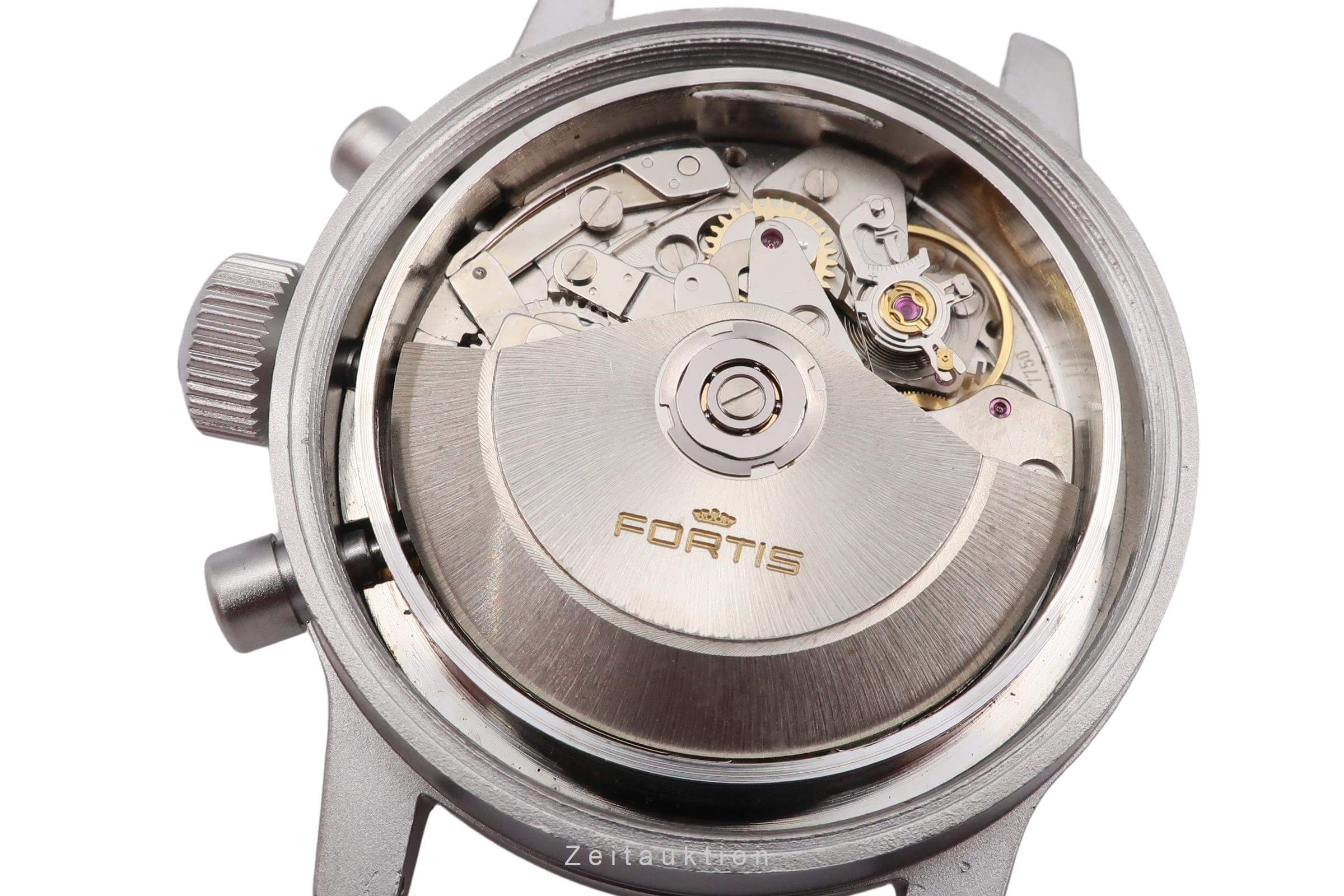 Fortis Flieger Chronograph Day-Date Automatik Stahl Herrenuhr Ref. 597.10.141  [2500522]