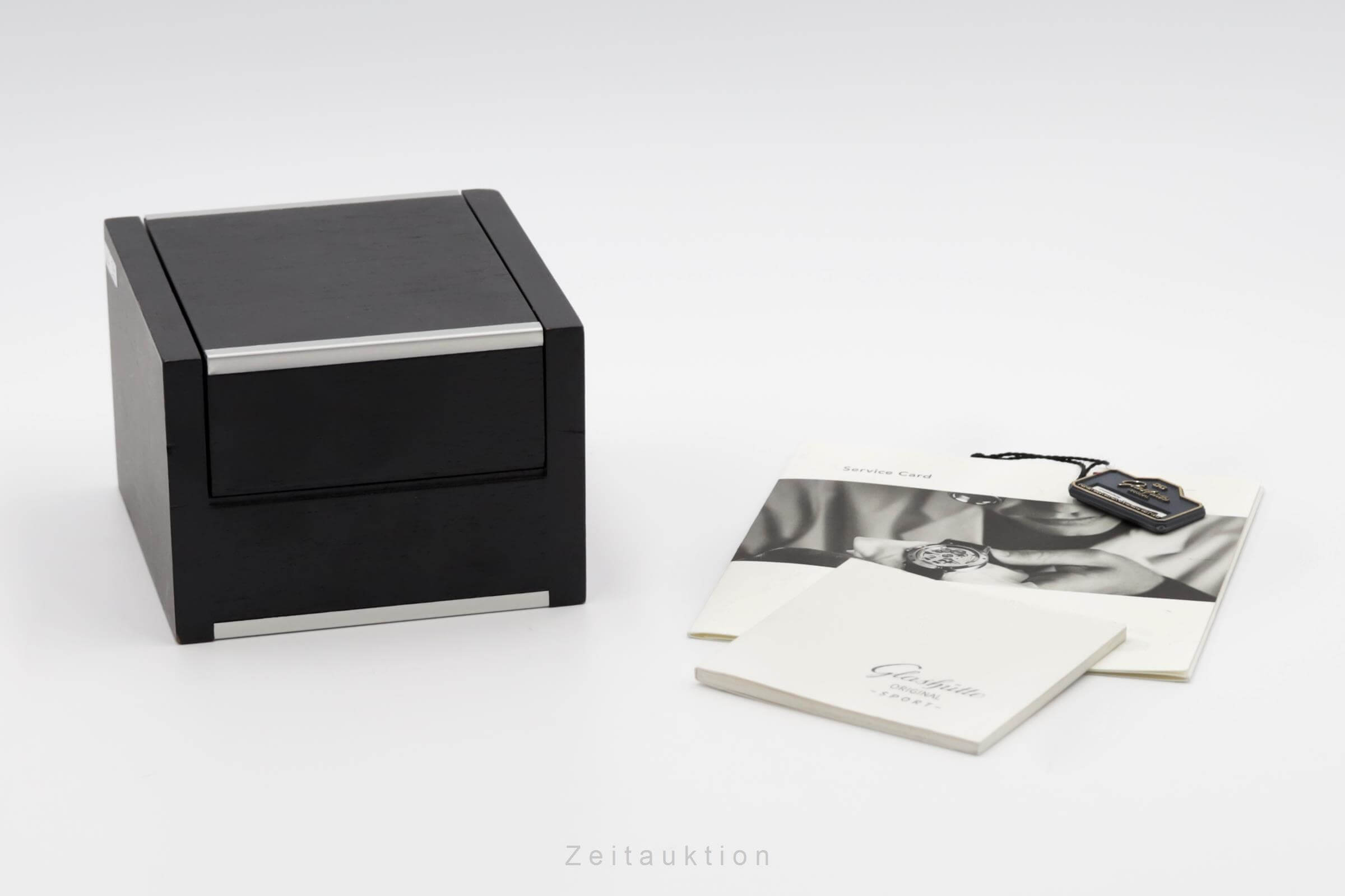 Glashütte Sport Chronograph Stahl / Gold Automatik Ref 1-10-66-12-11-04 B&P 1998 [2500525]