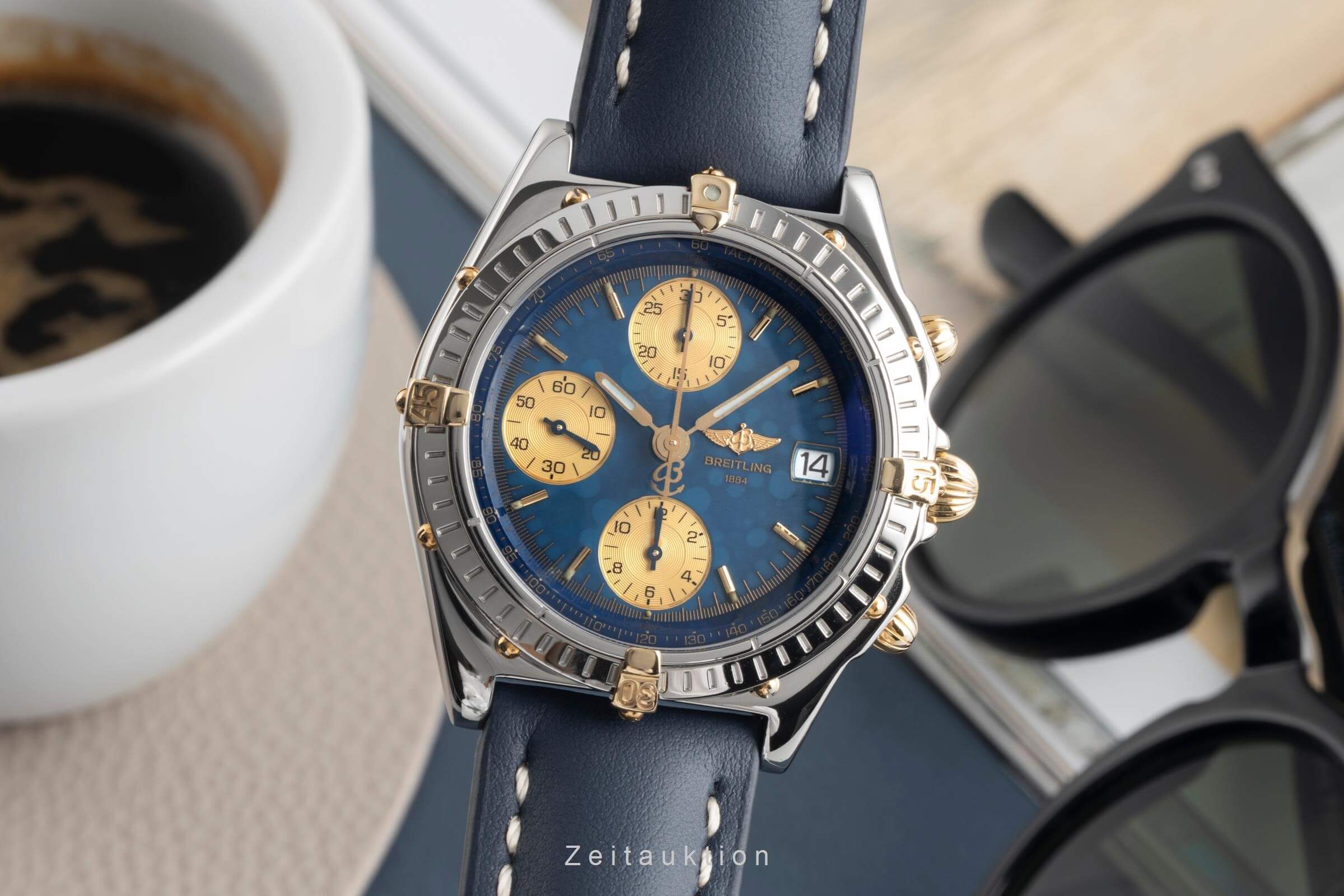 Breitling Chronomat cronografo acciaio / oro automatismo orologio da uomo B13050.1  [2500530]