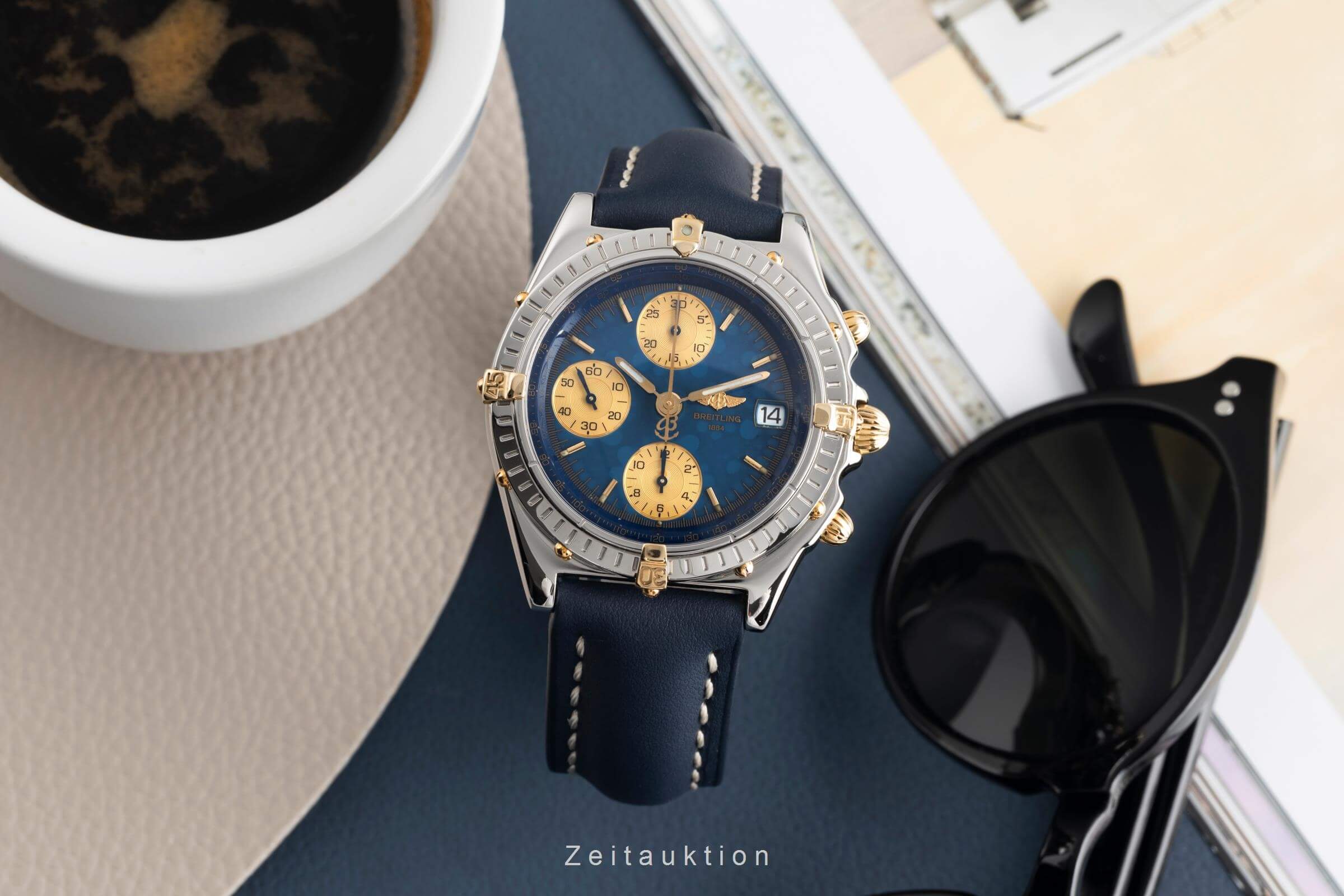 Breitling Chronomat cronografo acciaio / oro automatismo orologio da uomo B13050.1  [2500530]