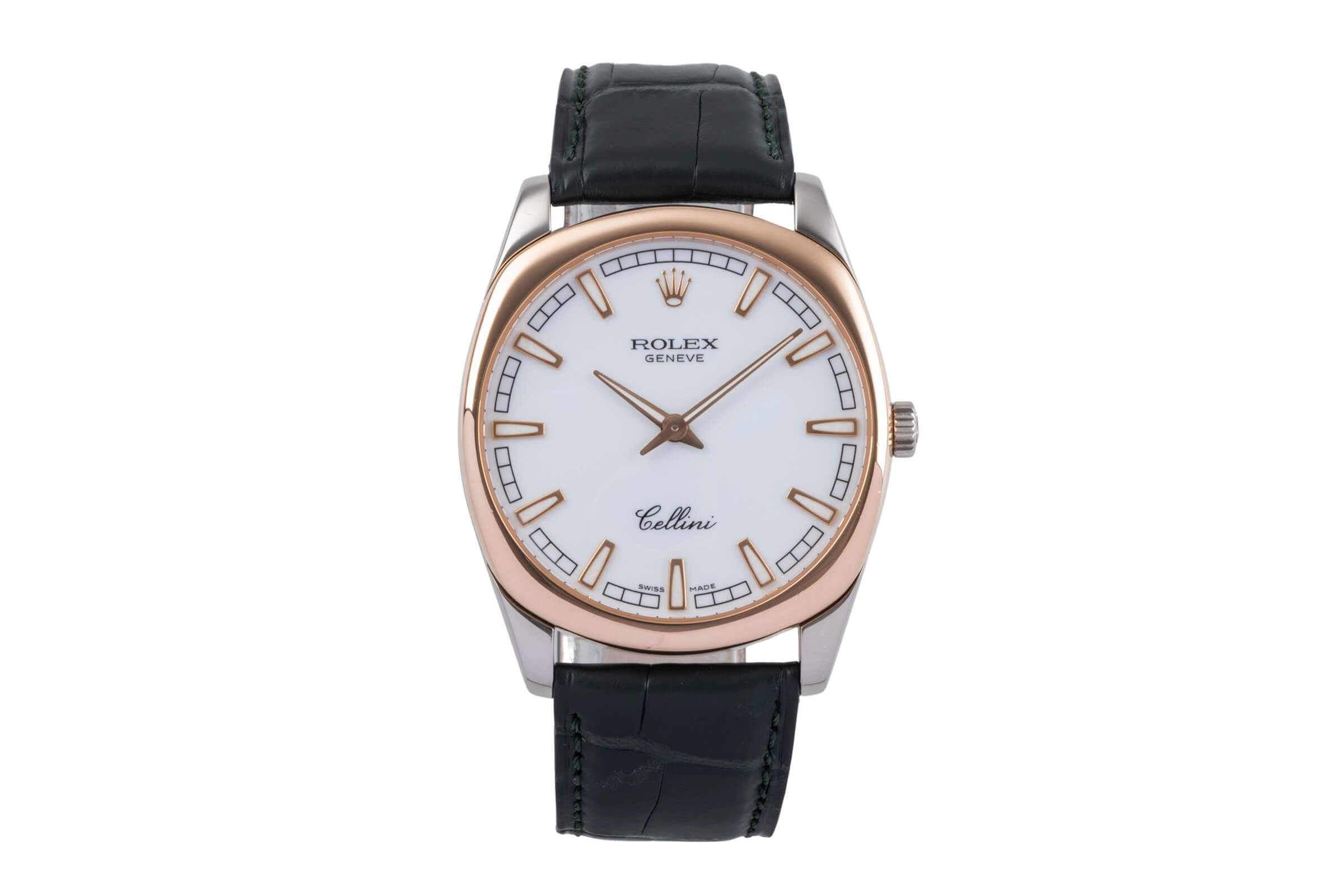 Rolex Cellini or blanc 18 ct à remontage manuel montre pour hommes 4243  [2500547]