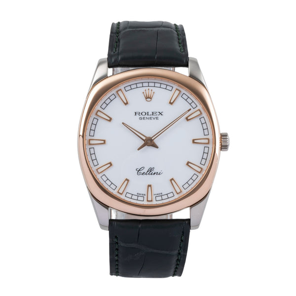 Rolex Cellini or blanc 18 ct à remontage manuel montre pour hommes 4243  [2500547]