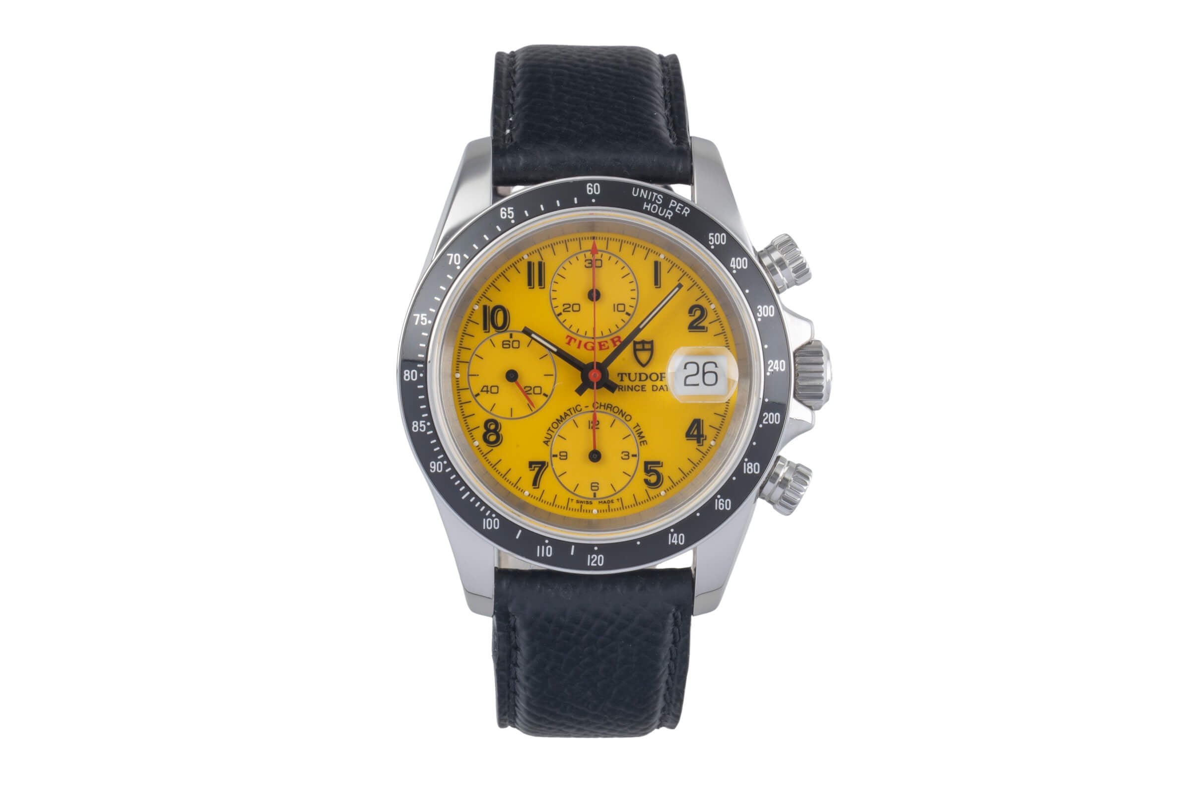 Tudor Prince Date chronograph steel automatic men's watch 79260P  [2500548]