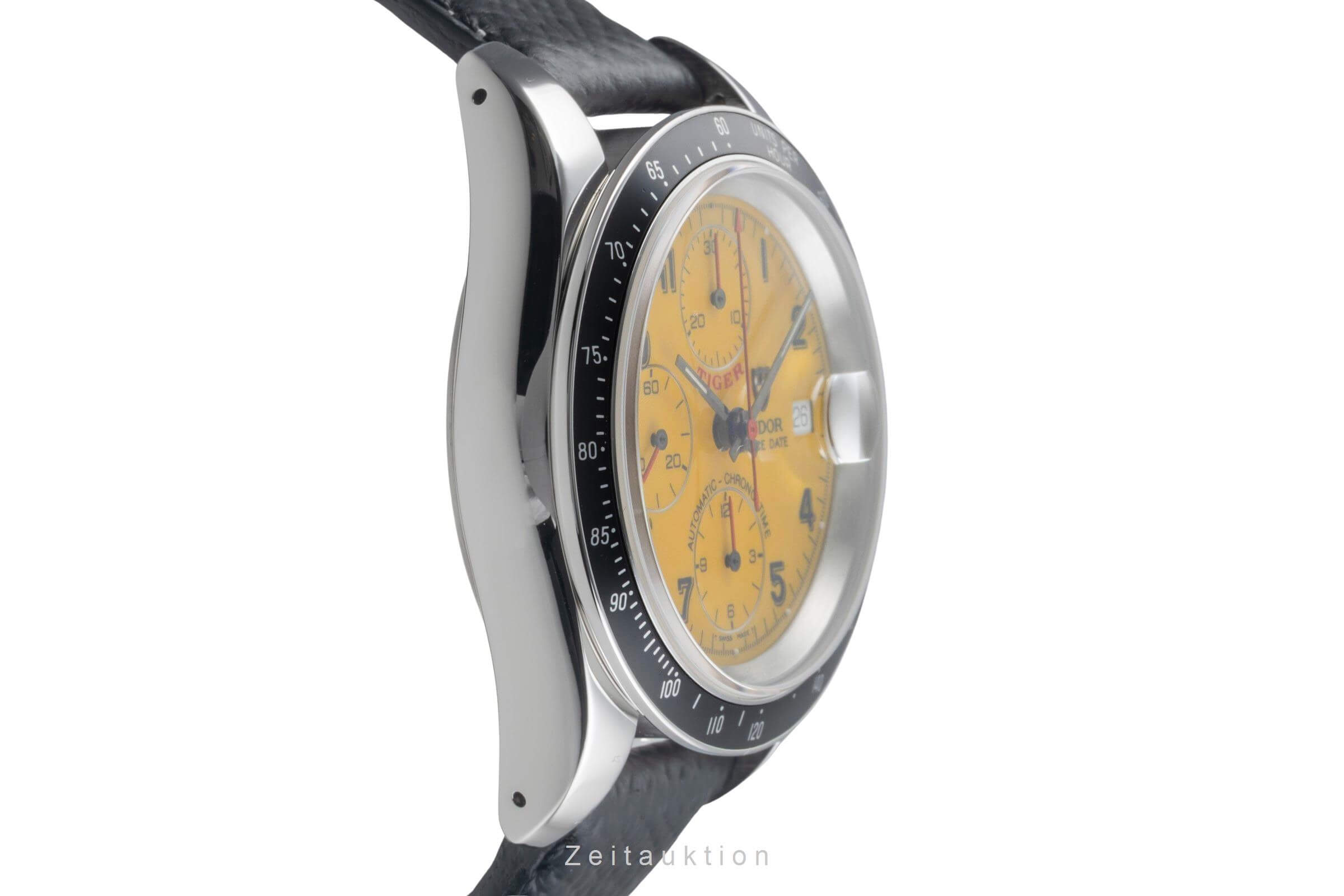 Tudor Prince Date chronograph steel automatic men's watch 79260P  [2500548]