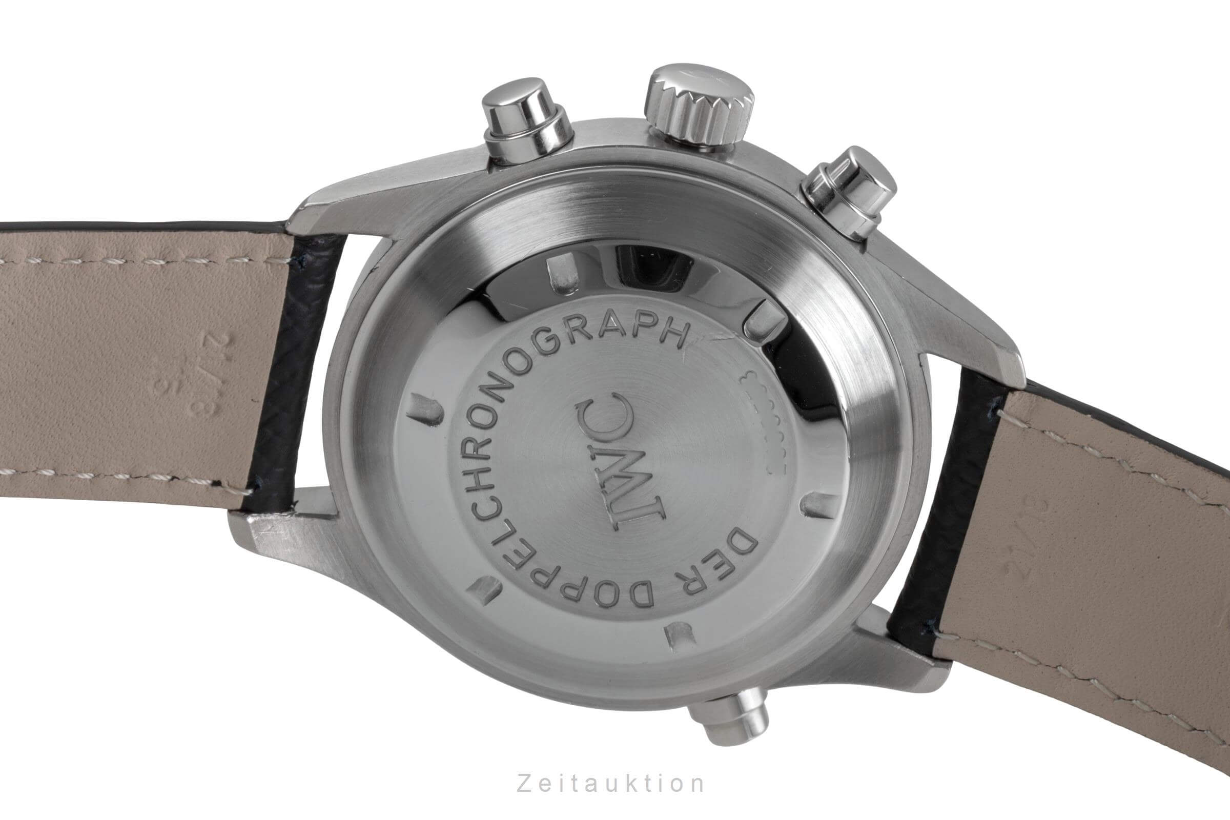 IWC Doppelchronograph chronograph steel automatic men's watch IW371302  [2500552]